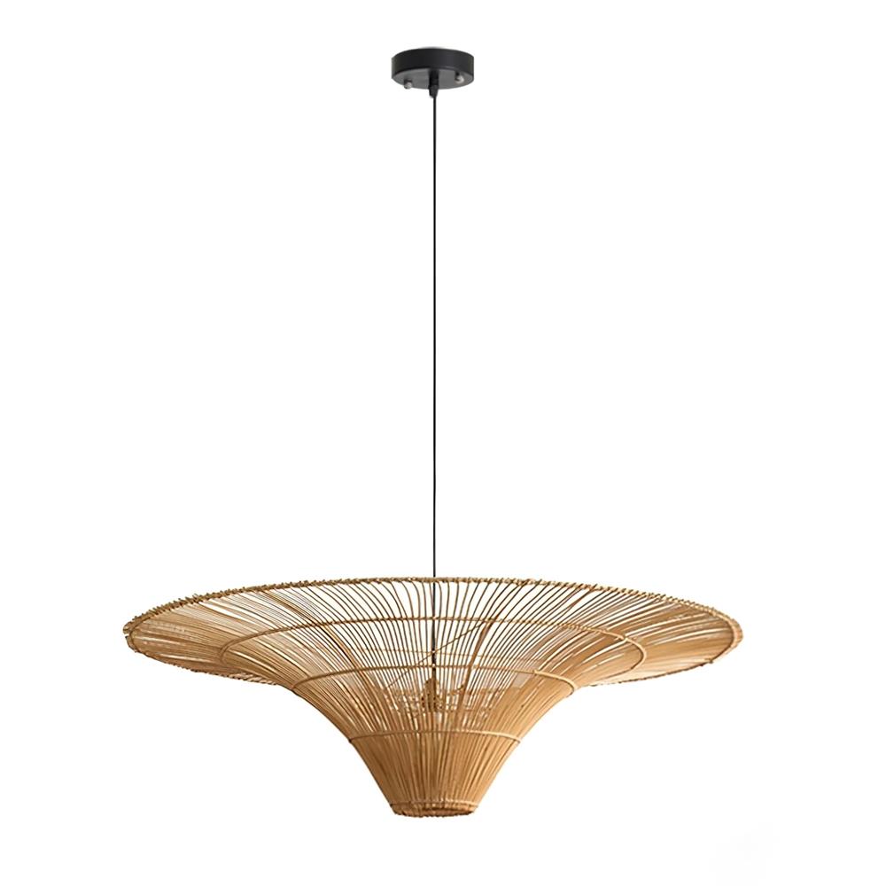 Juvia Handwoven Rattan Pendant Light - Neutralighting