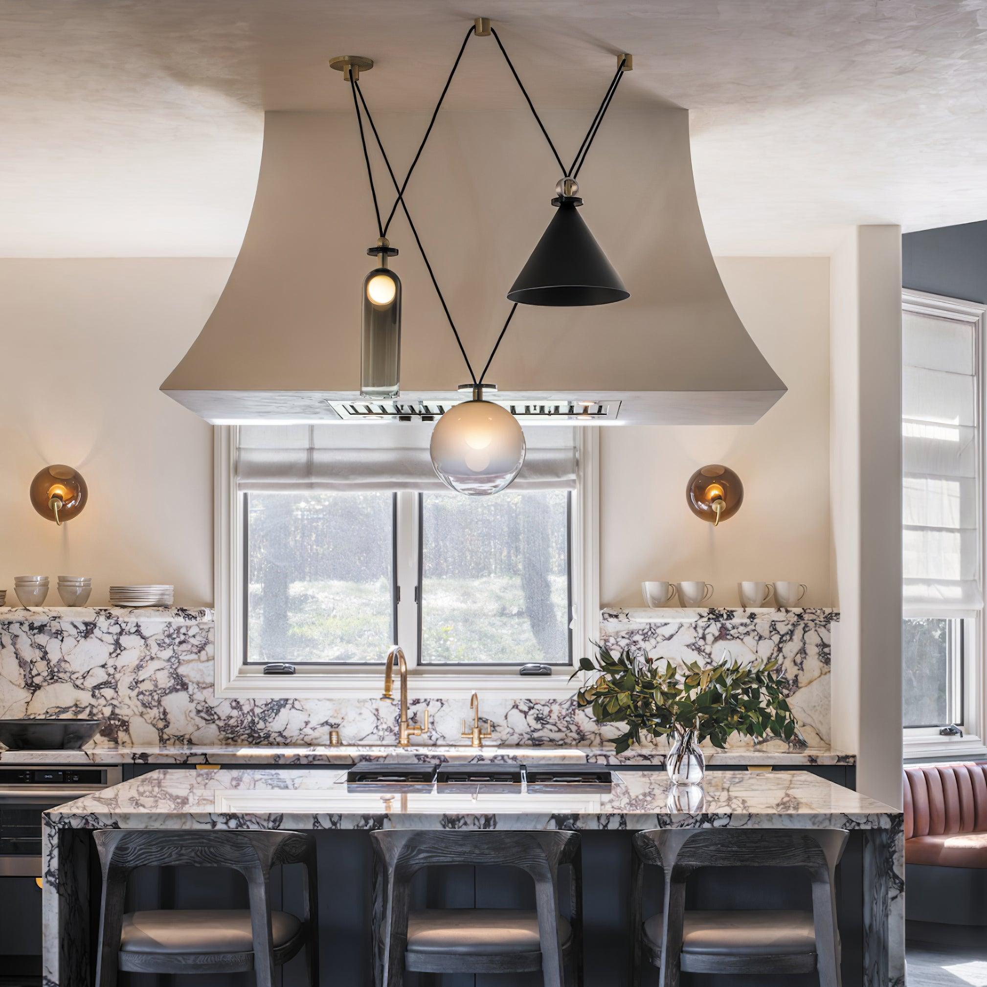 Covine Multi-Shape Adjustable Pendant Light - Neutralighting