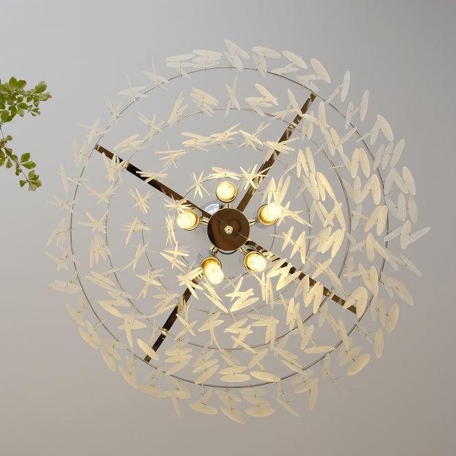 Elios Elegant Capiz Shell Chandelier - Neutralighting
