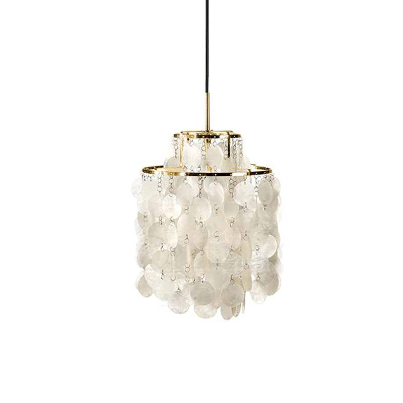 Elios Elegant Capiz Shell Chandelier - Neutralighting