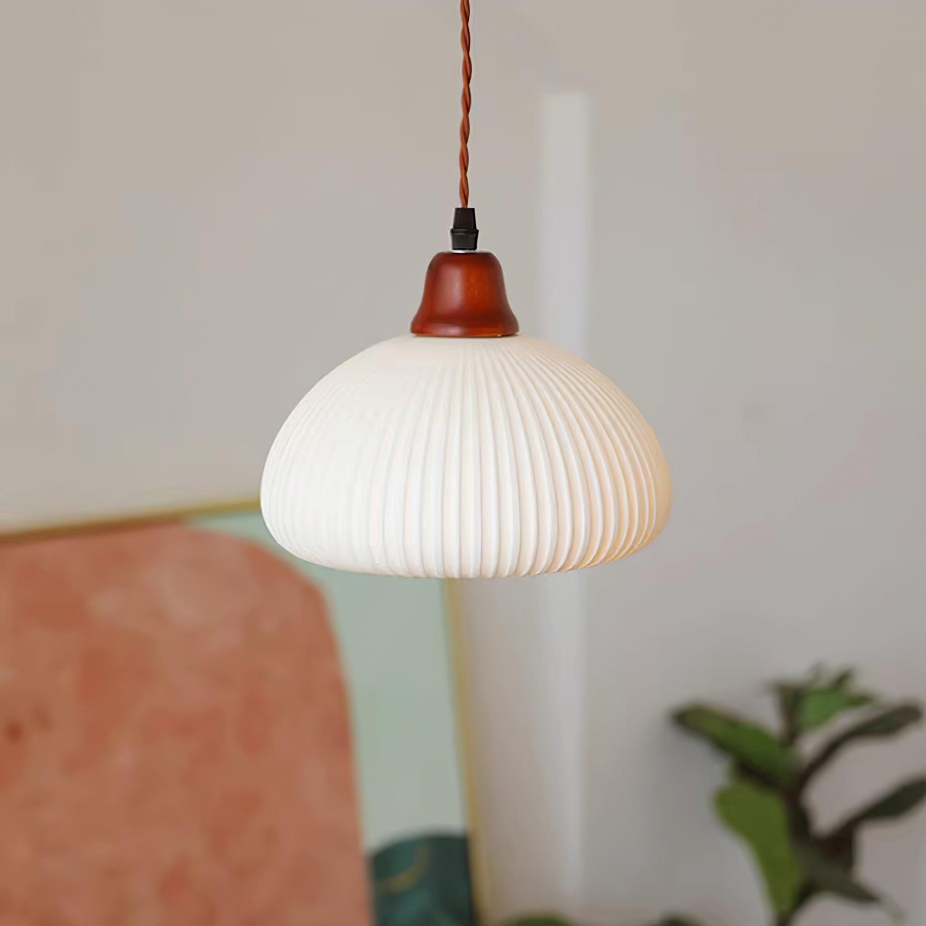 Claire Ceramic Pendant Lights - Neutralighting