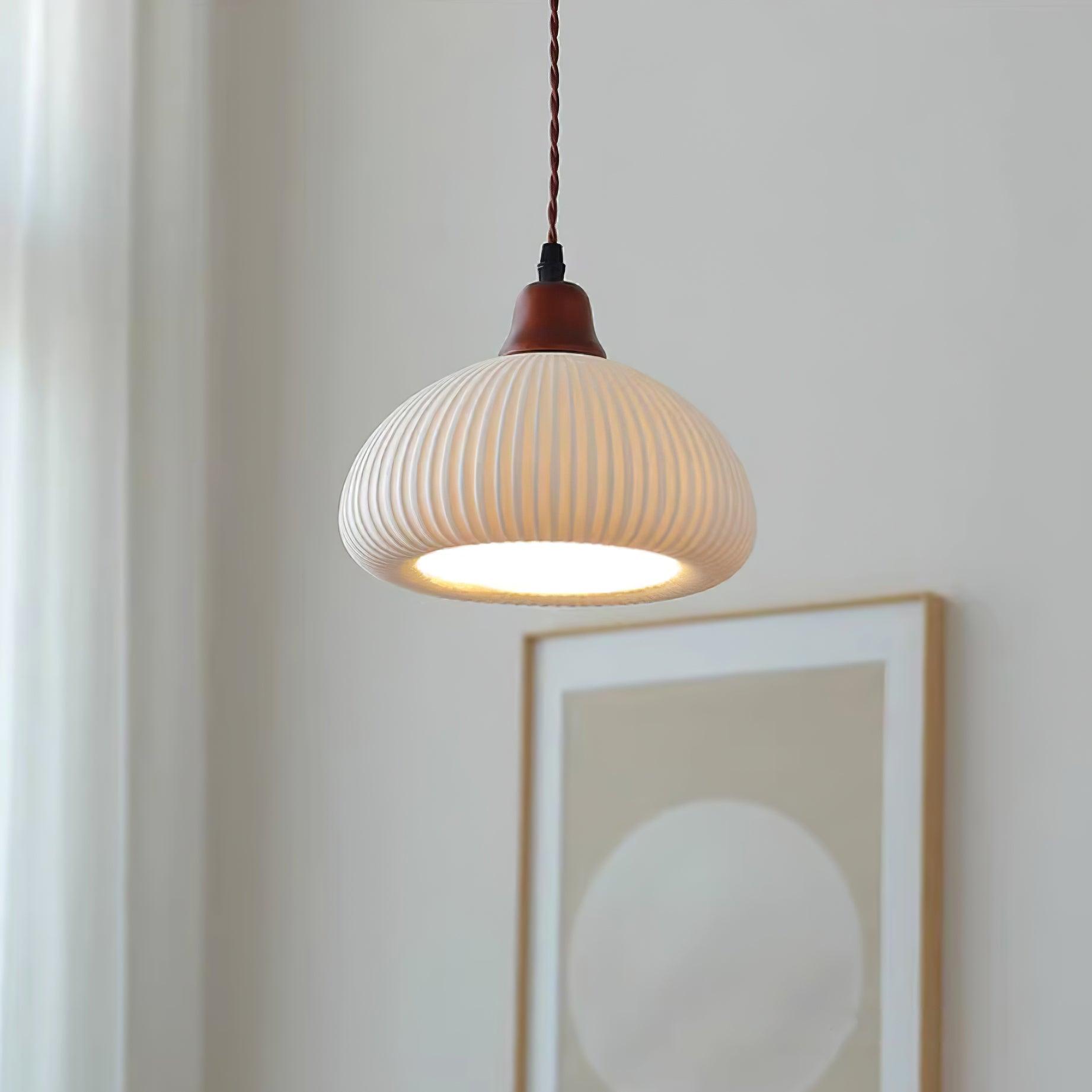 Claire Ceramic Pendant Lights - Neutralighting