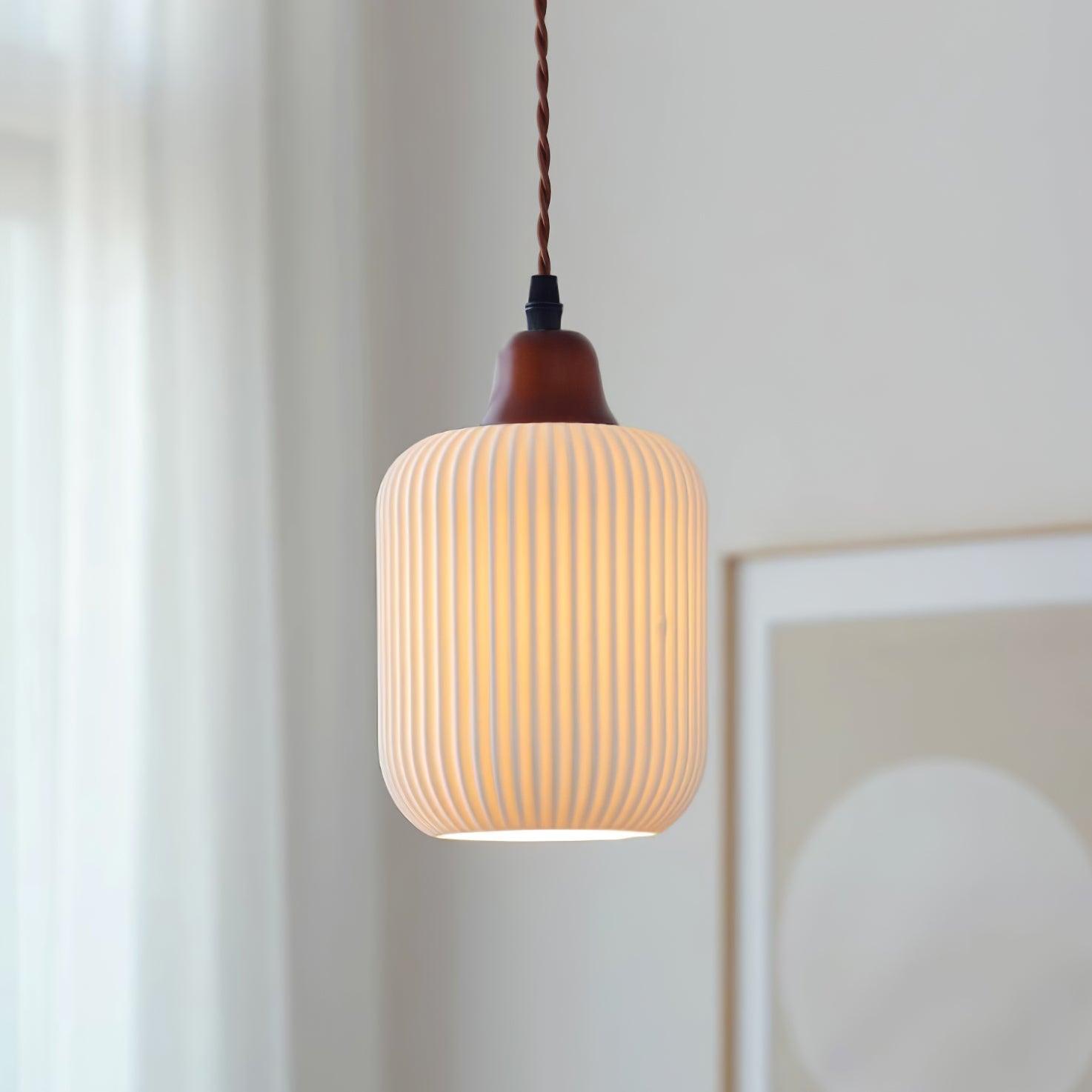 Claire Ceramic Pendant Lights - Neutralighting