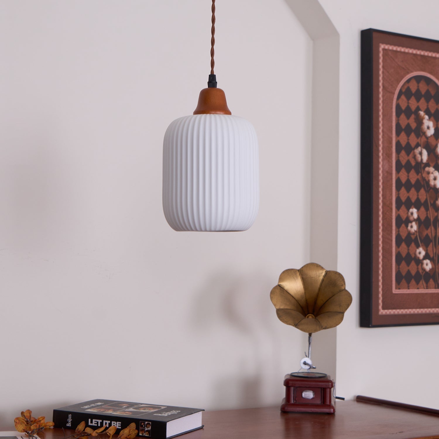 Claire Ceramic Pendant Lights - Neutralighting