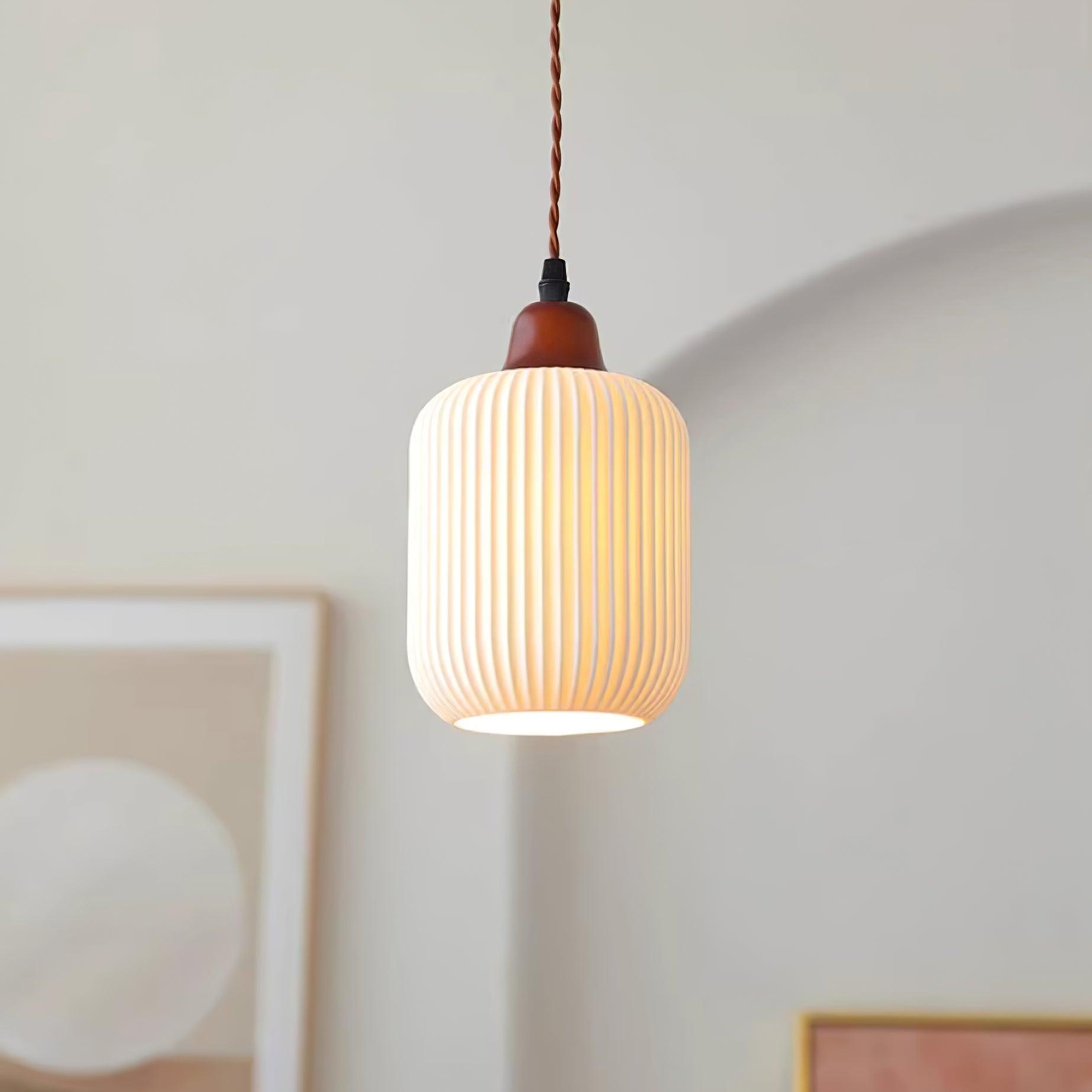 Claire Ceramic Pendant Lights - Neutralighting