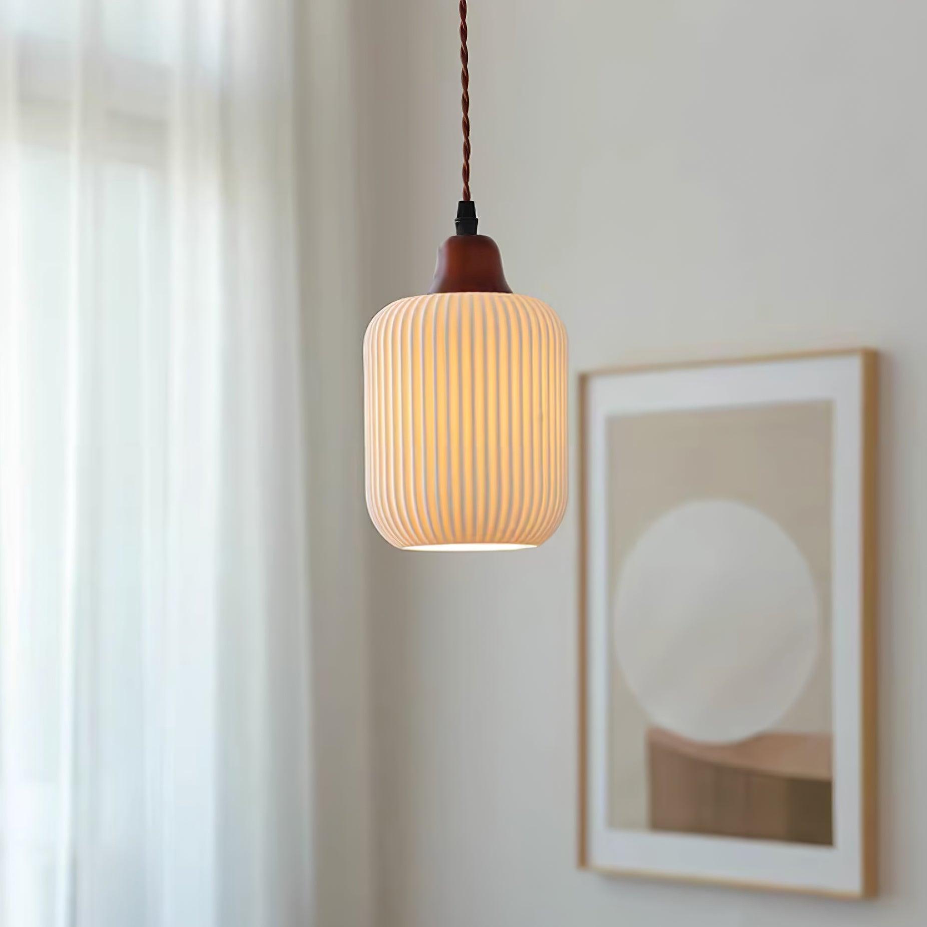 Claire Ceramic Pendant Lights - Neutralighting