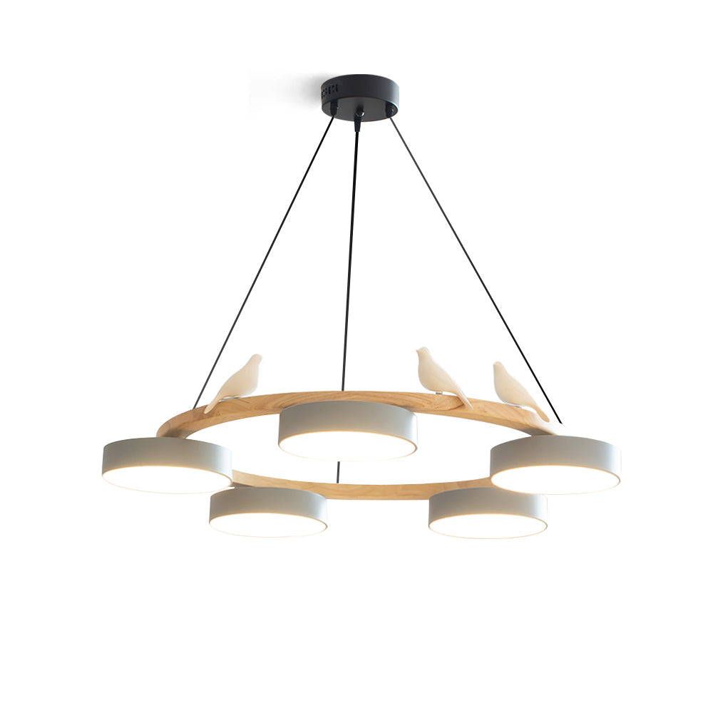 Cliff Chandelier Bird Round - Neutralighting