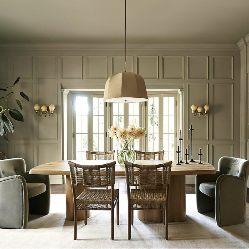 Tala Pendant Light Bell Fabric Line - Neutralighting