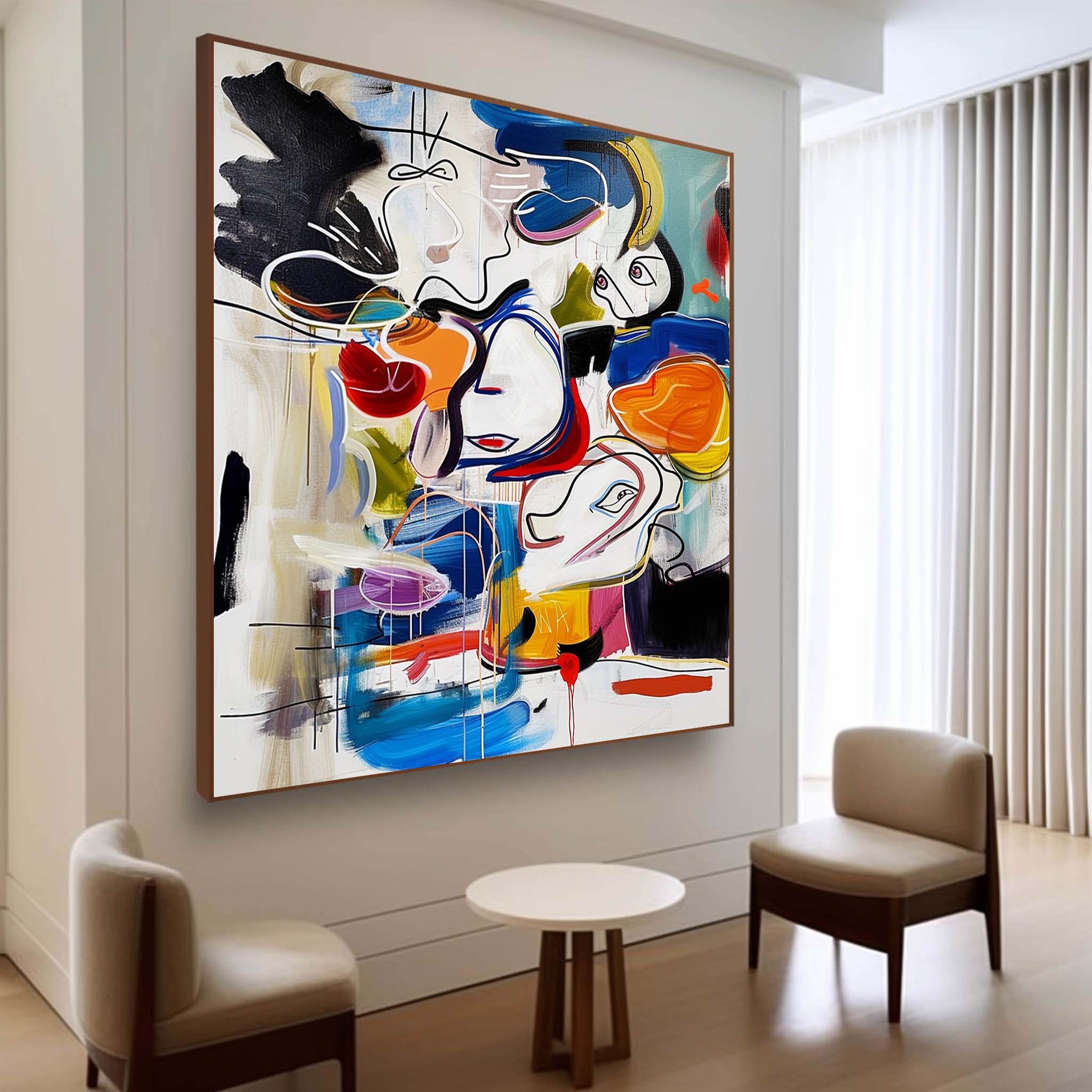 ABSTRACT GRAFFITI ART GA055 - Neutralighting
