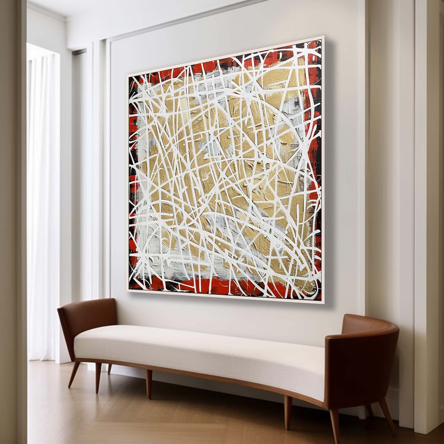 Abstract Expressionist Art AEA056 - Neutralighting