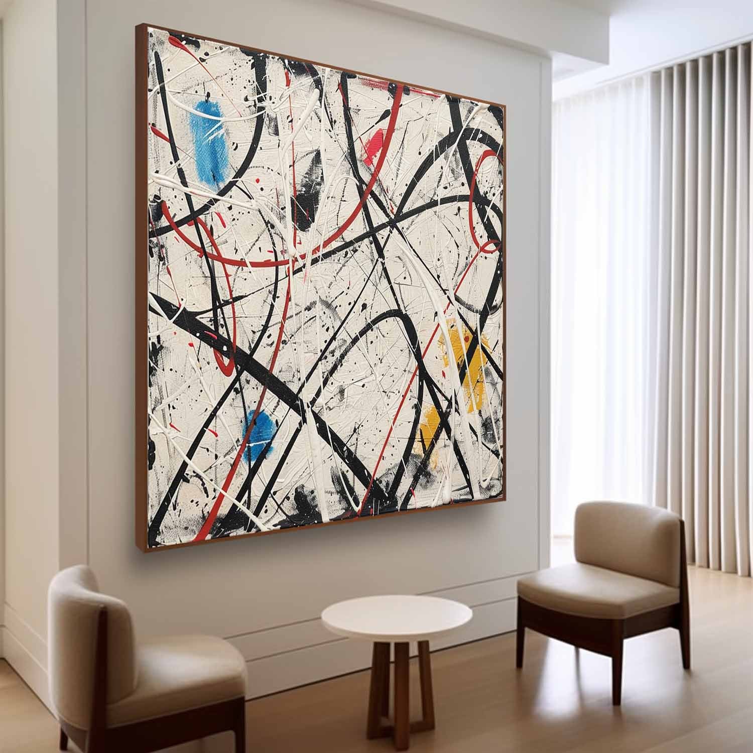 Abstract Expressionist Art AEA043 - Neutralighting