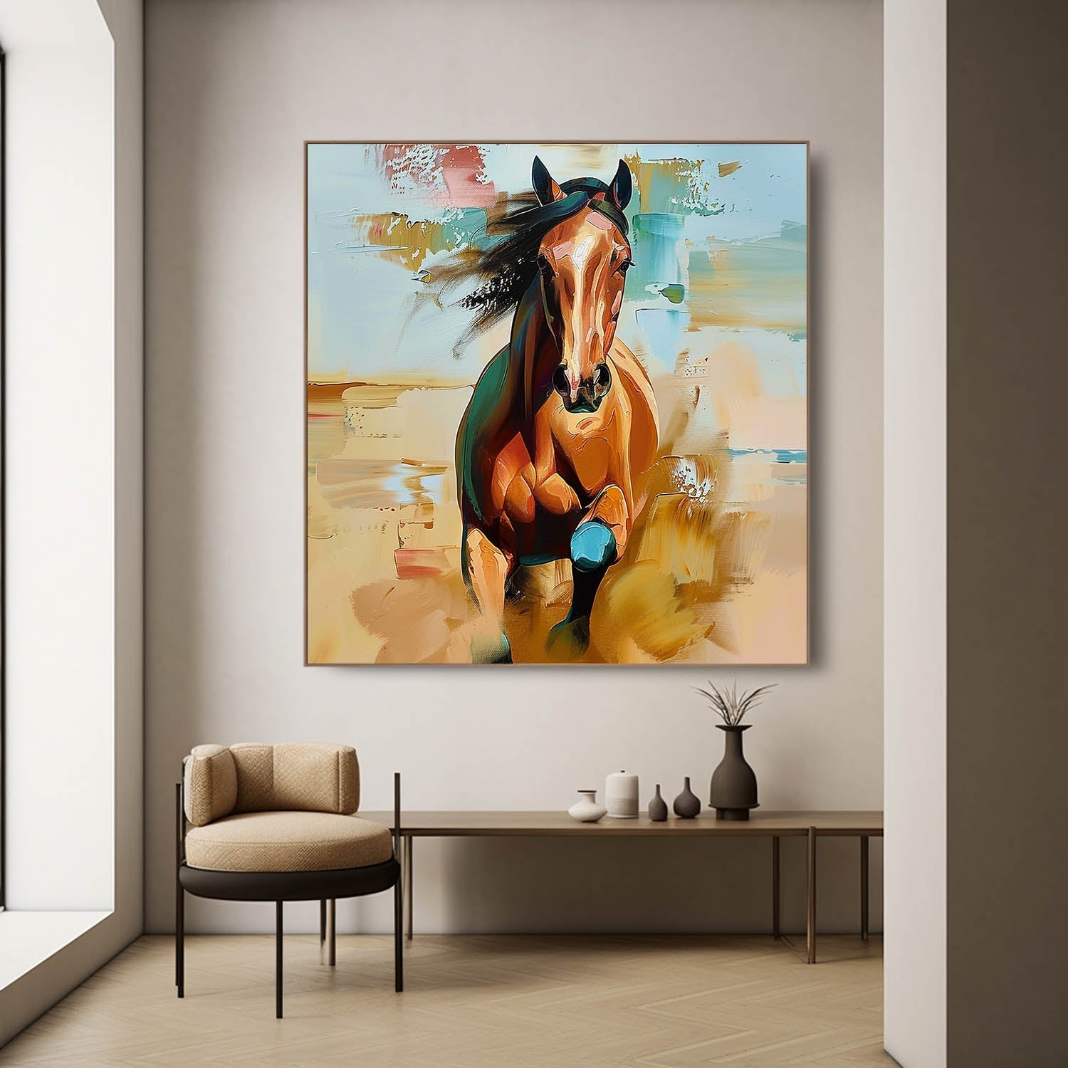 Contemporary Horse Art HA003 - Neutralighting