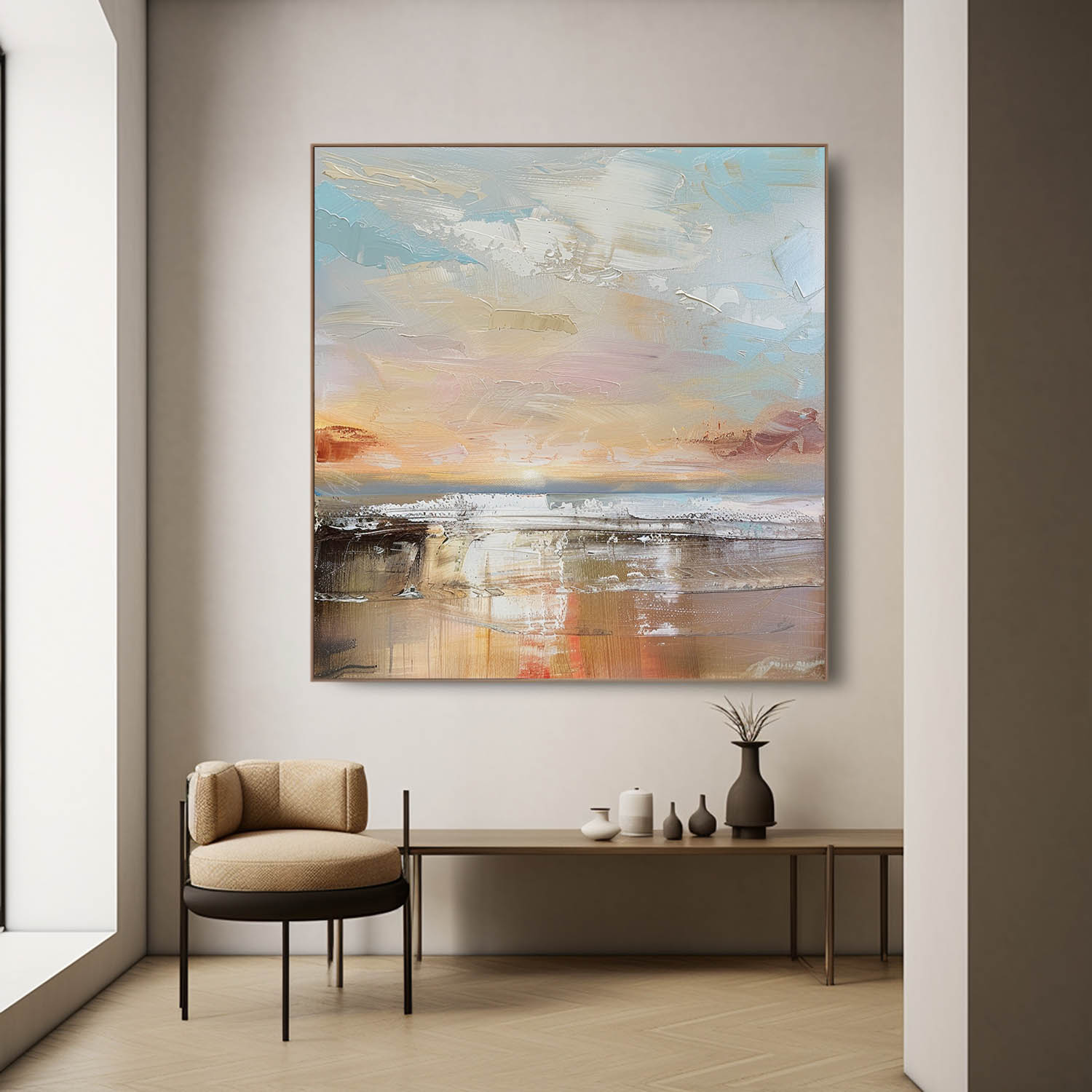 Wall Art Landscape Impressionist Coastal Serene