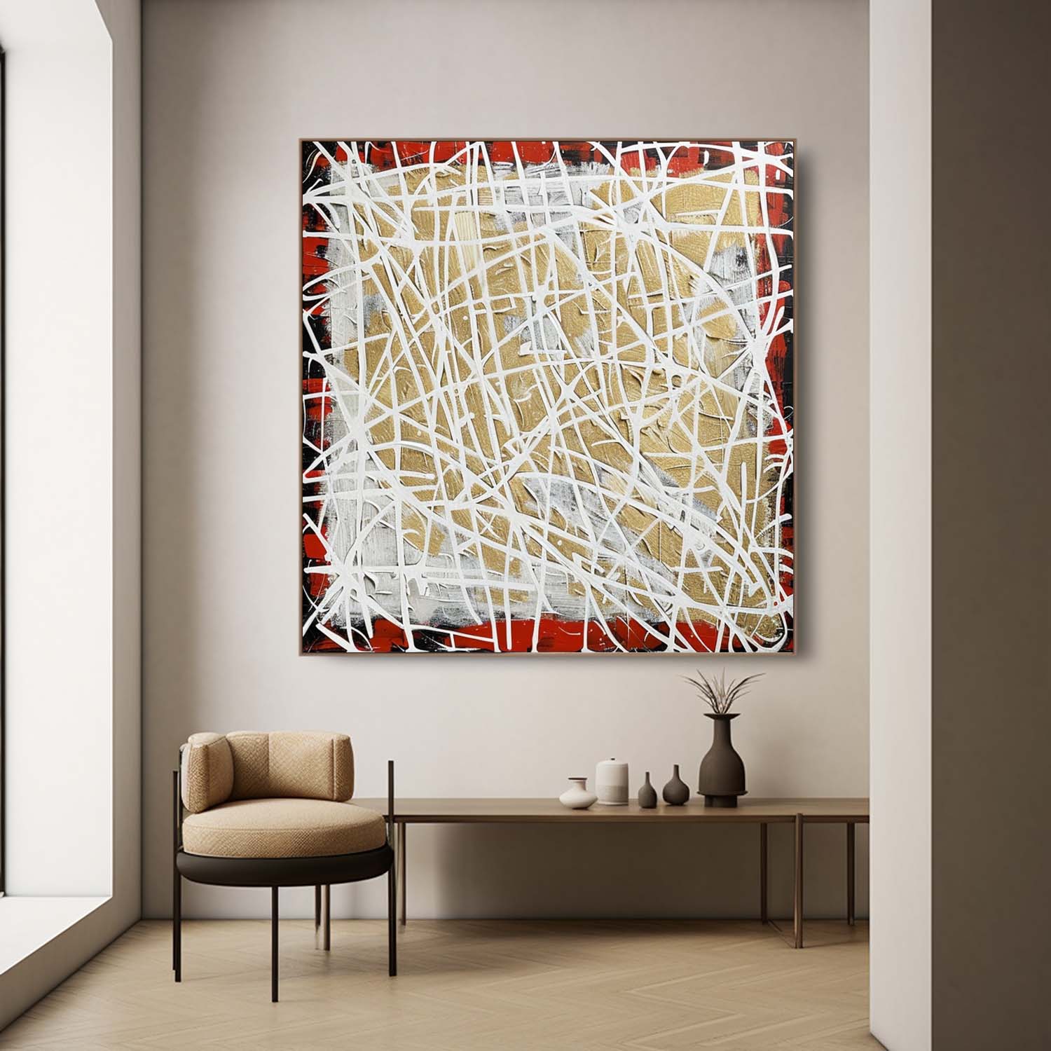 Abstract Expressionist Art AEA056 - Neutralighting