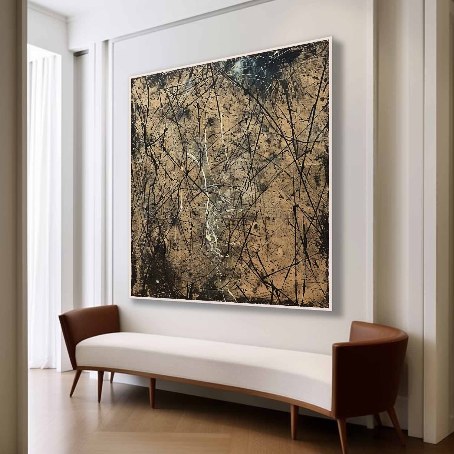Abstract Expressionist Art AEA023 - Neutralighting