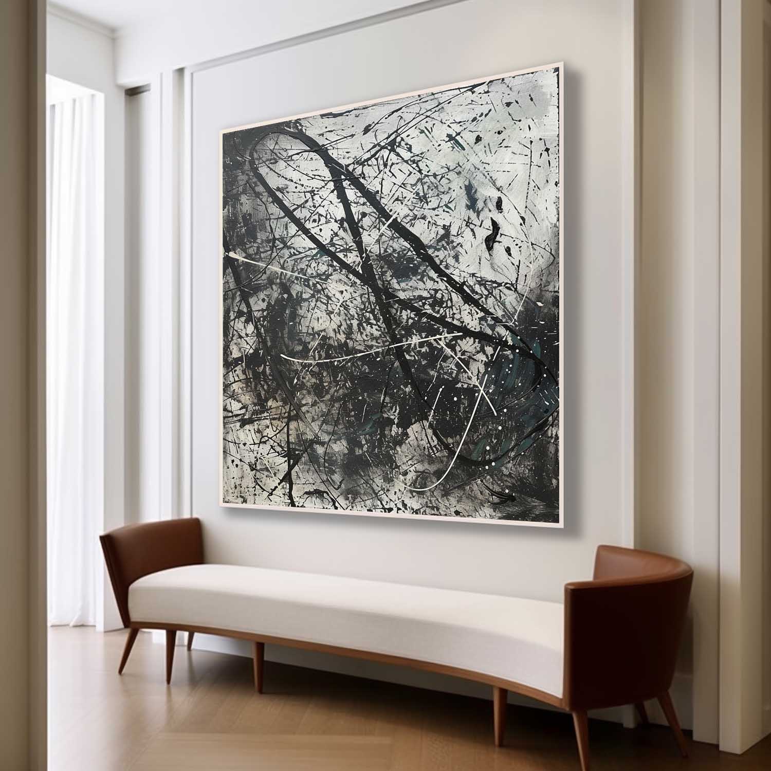 Abstract Expressionist Art AEA022 - Neutralighting