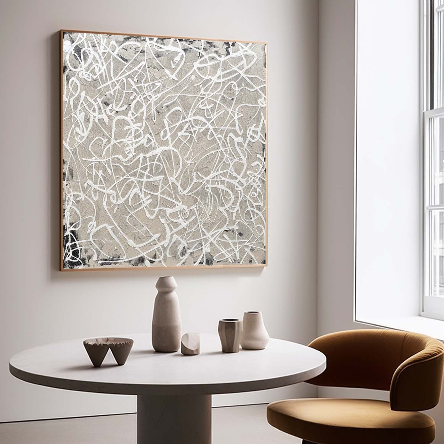 Abstract Expressionist Art AEA038 - Neutralighting