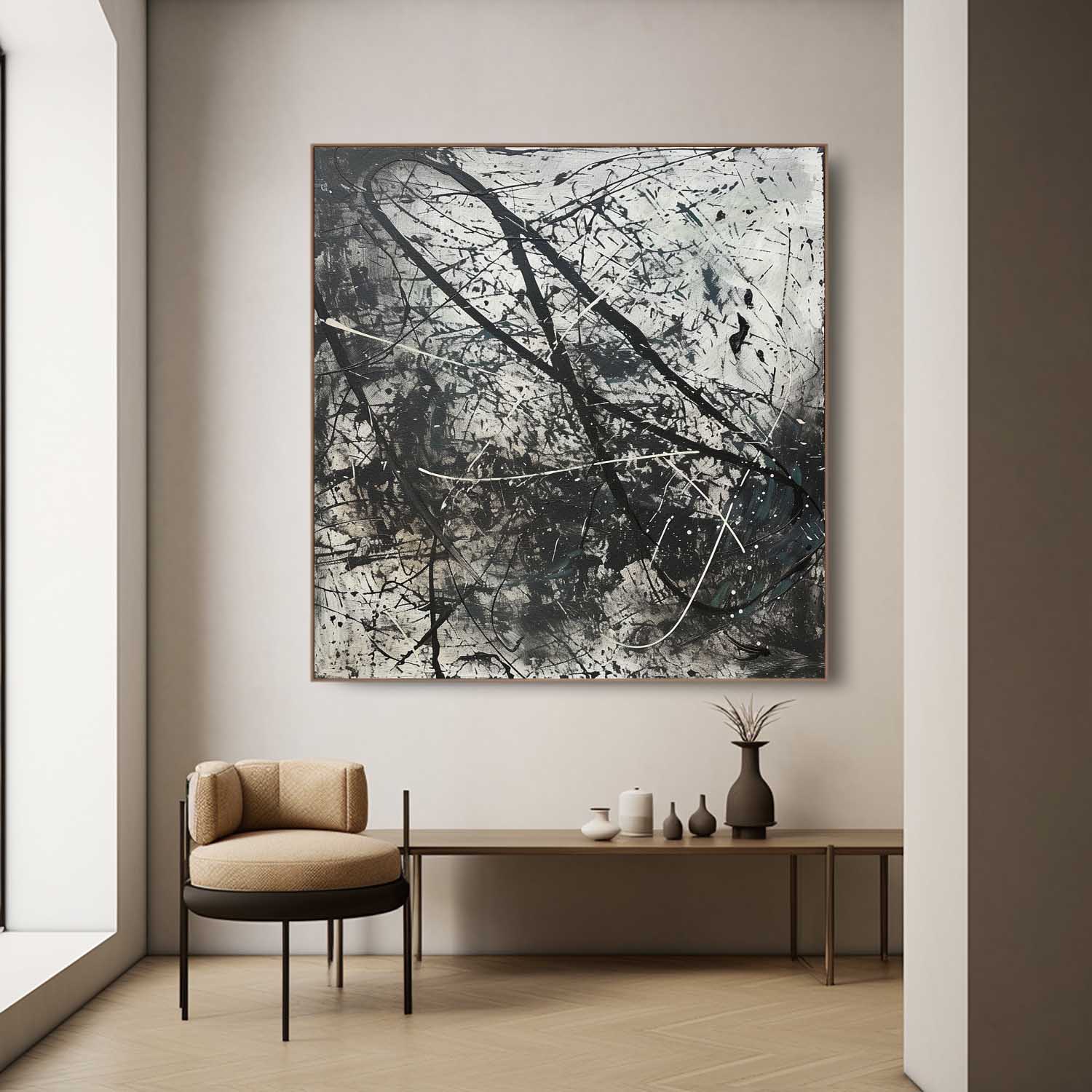 Abstract Expressionist Art AEA022 - Neutralighting