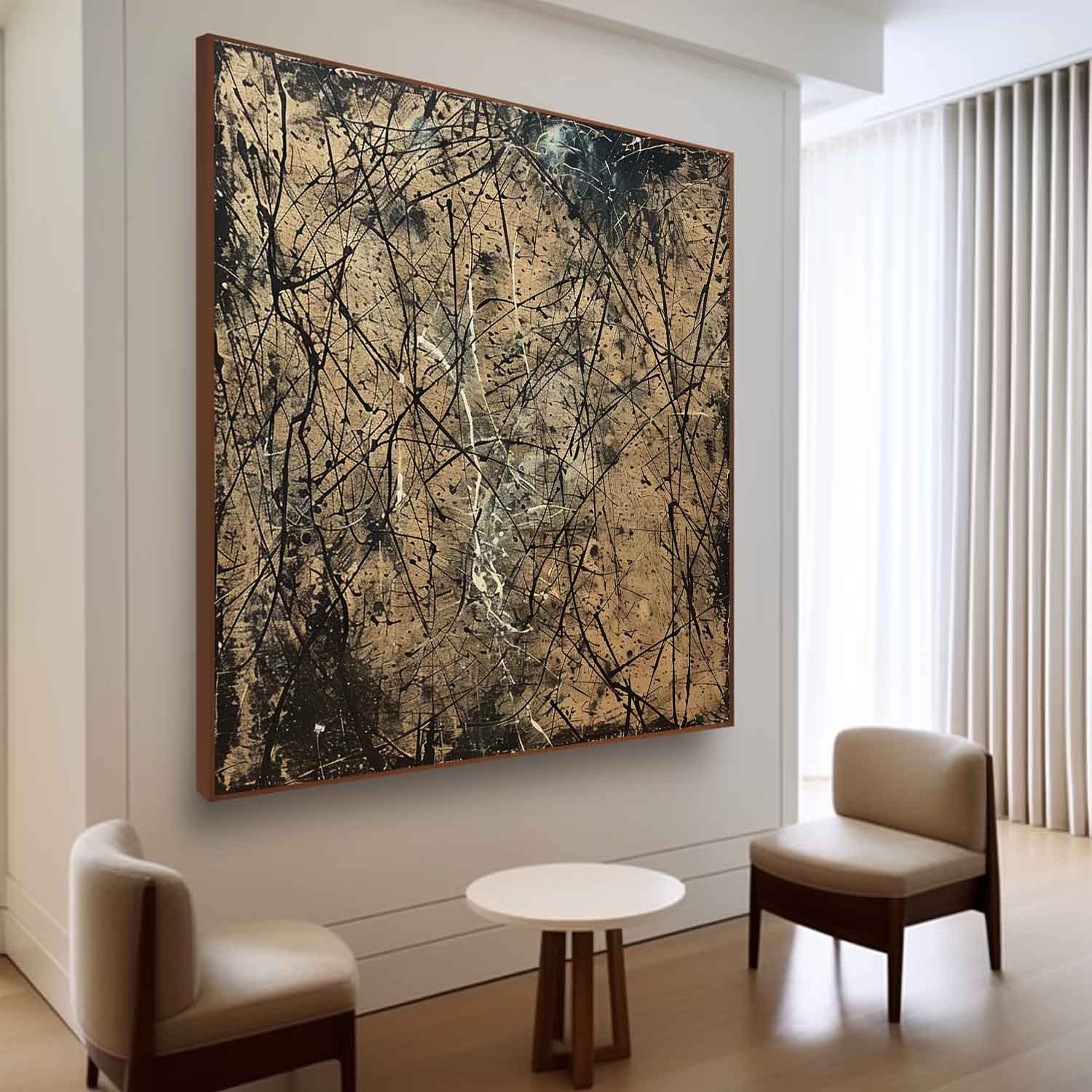 Abstract Expressionist Art AEA023 - Neutralighting