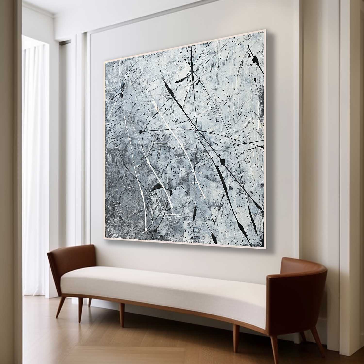 Abstract Expressionist Art AEA033 - Neutralighting