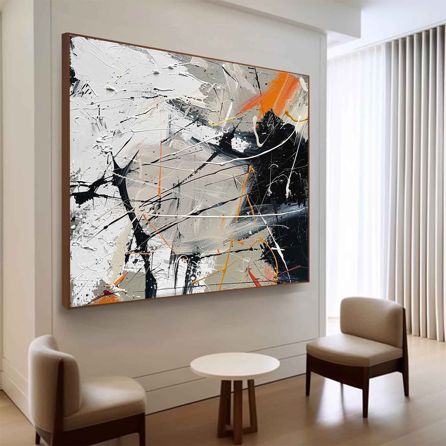 Abstract Expressionist Art AEA008 - Neutralighting