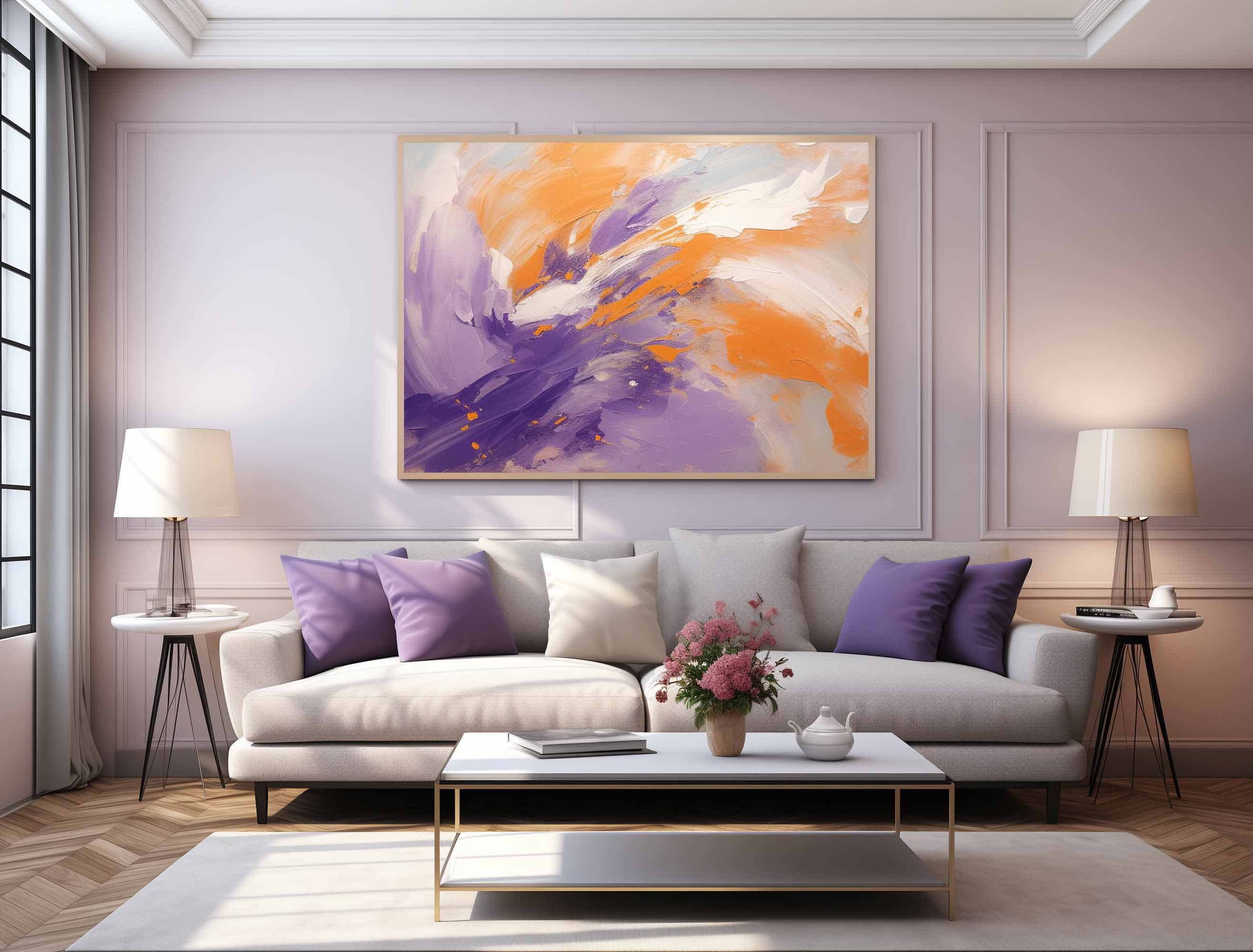 Wall Art Fluid Dynamic Swirls Abstract Energy