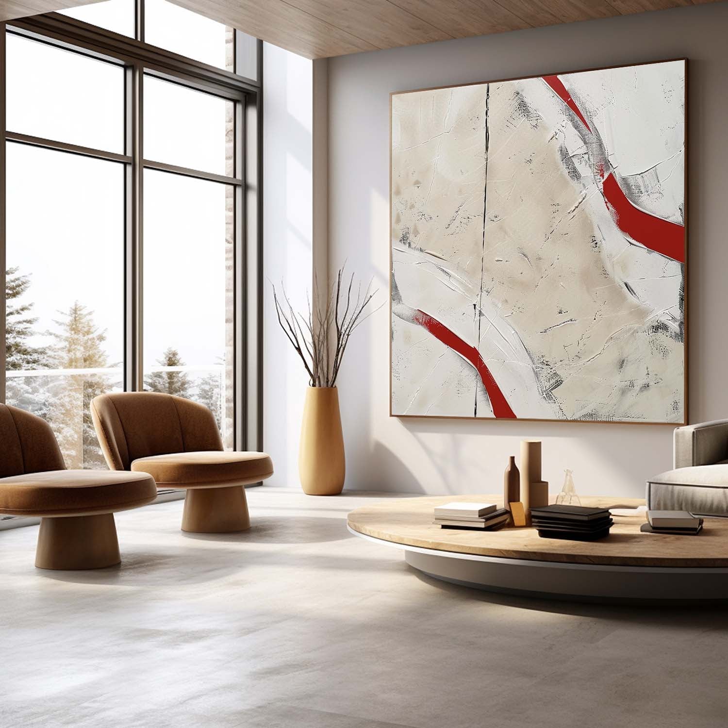 Contemporary Minimalist Art MA120 - Neutralighting
