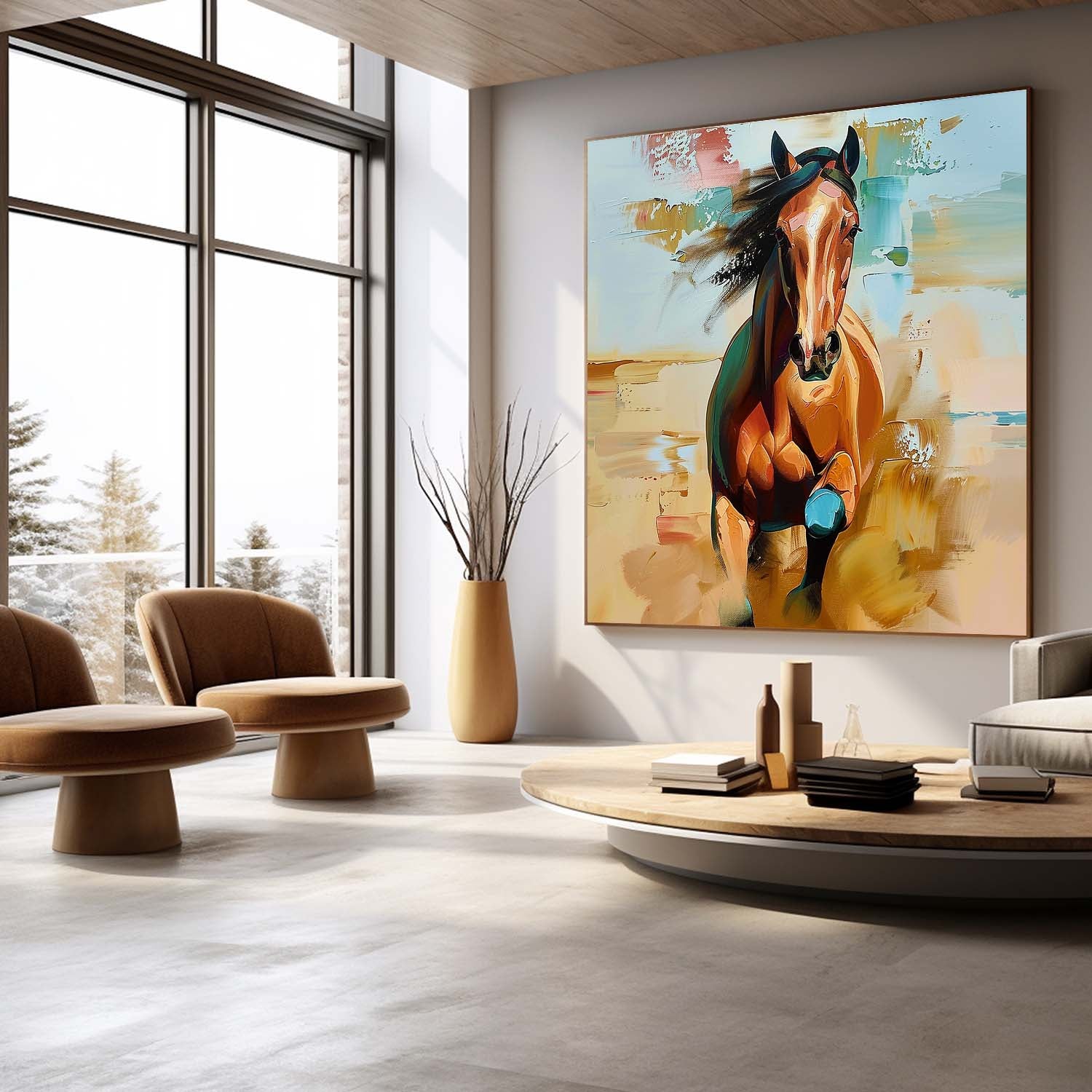 Contemporary Horse Art HA003 - Neutralighting