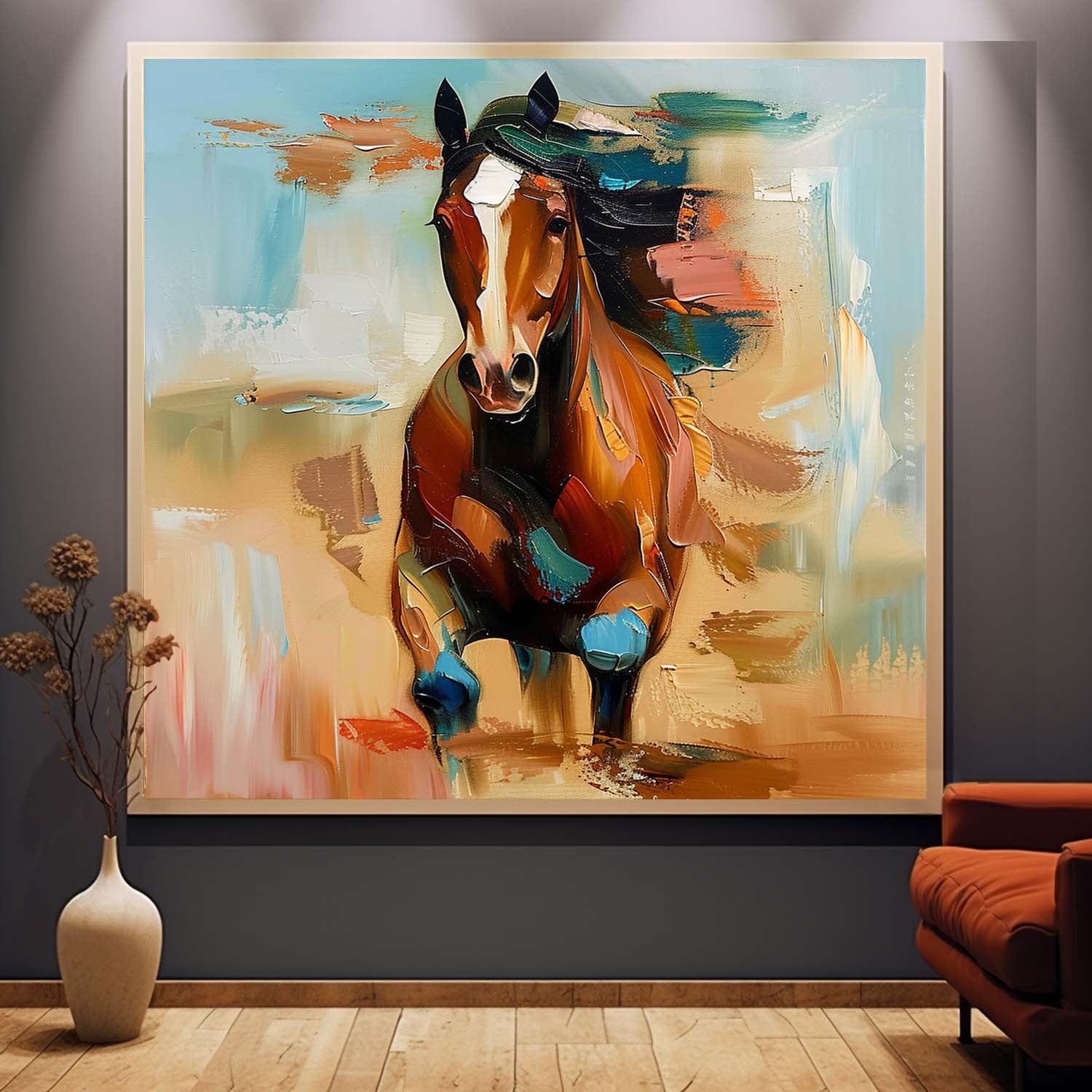 Contemporary Horse Art HA004 - Neutralighting