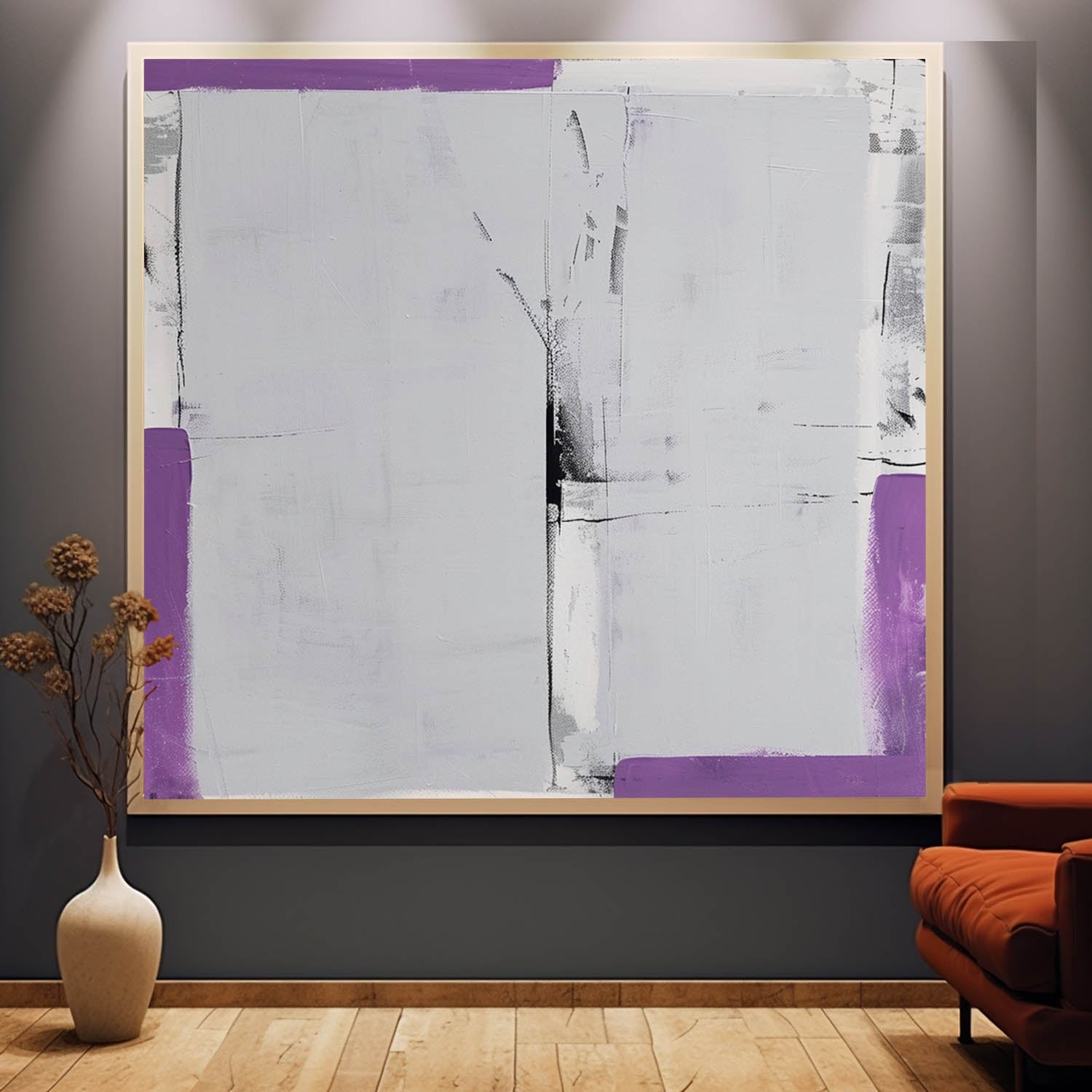 Contemporary Minimalist Art MA118 - Neutralighting
