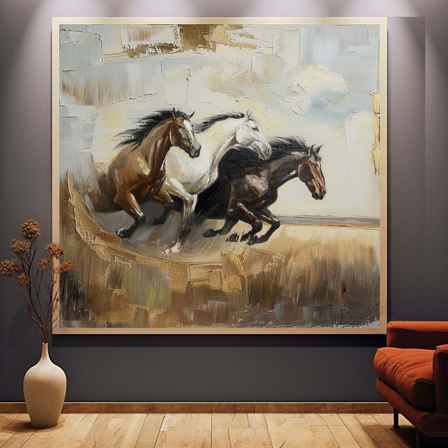 Wall Art Horse Painting