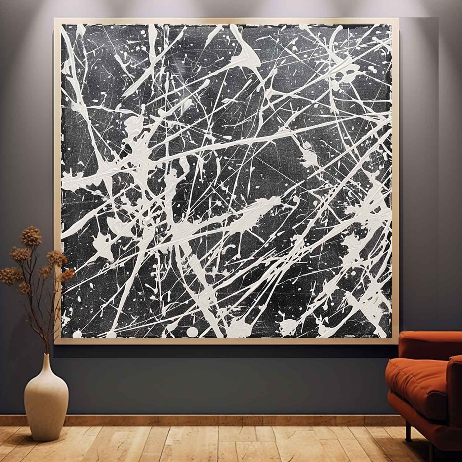 Wall Art Energetic Street Art Inspired Chaotic
