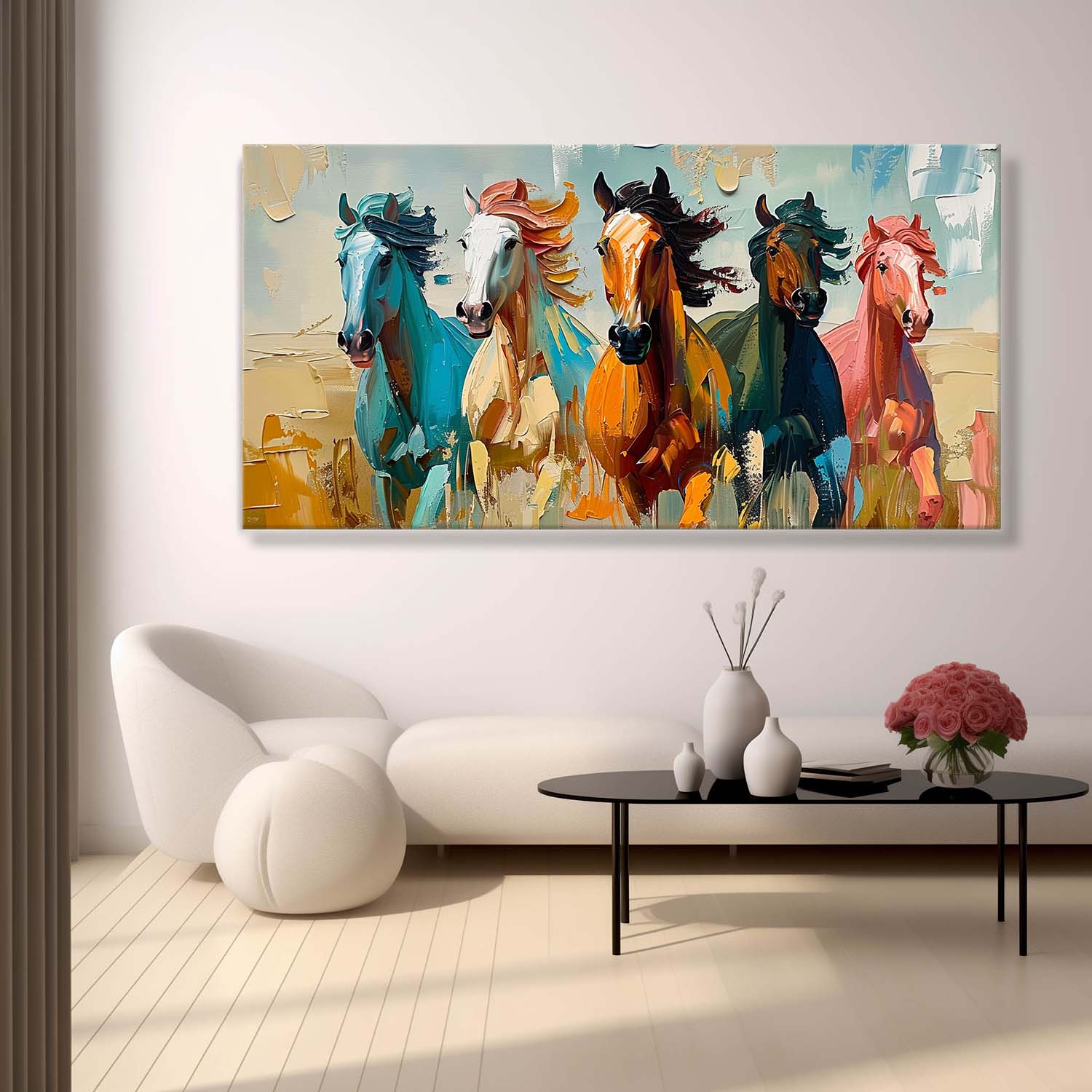 Contemporary Horse Art HA008 - Neutralighting