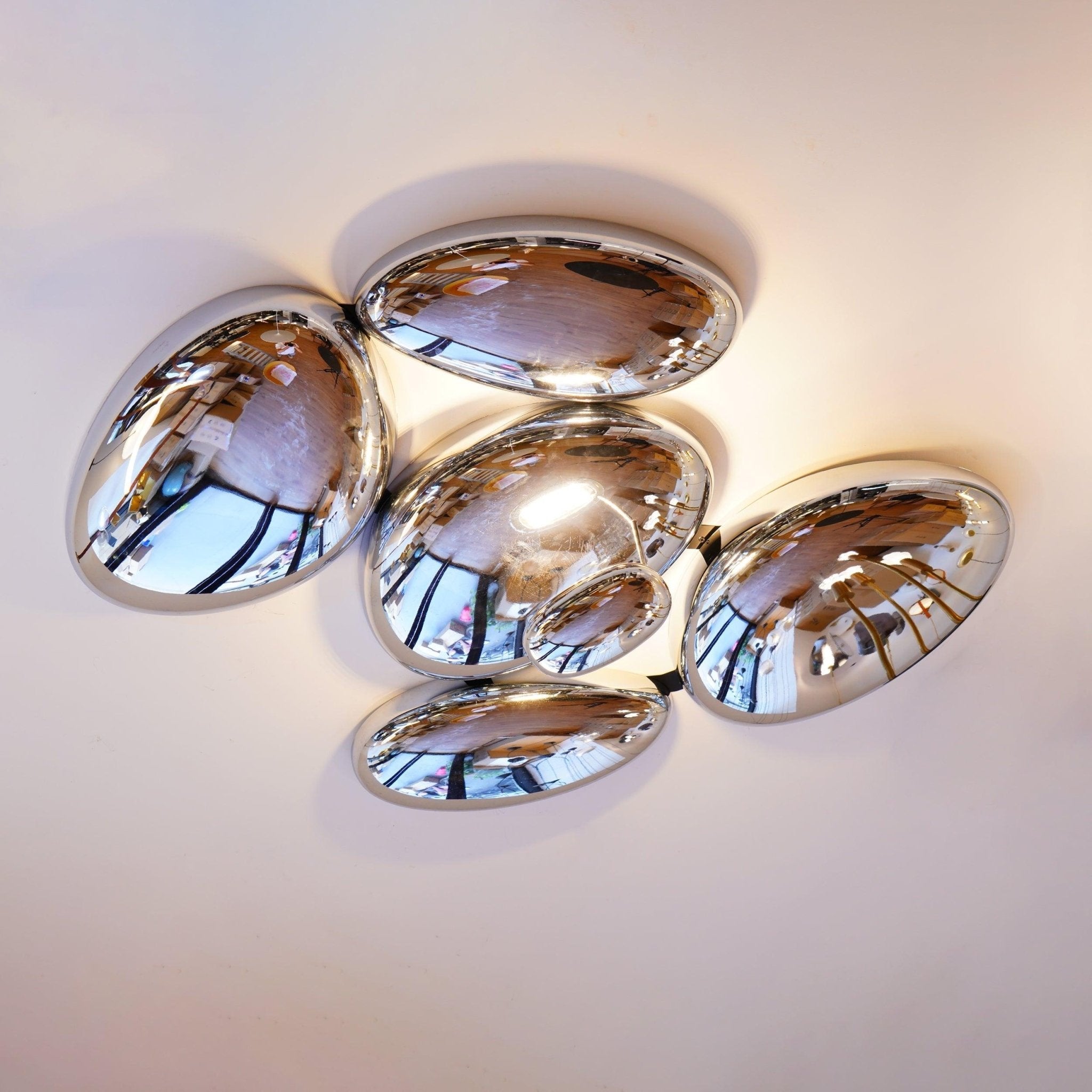 Lava Contemporary Skydro Ceiling Light Smoke Gray - Neutralighting