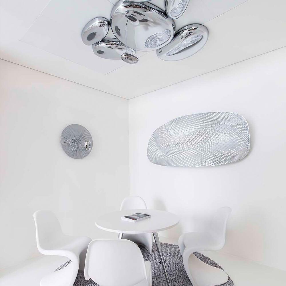 Lava Contemporary Skydro Ceiling Light Smoke Gray - Neutralighting