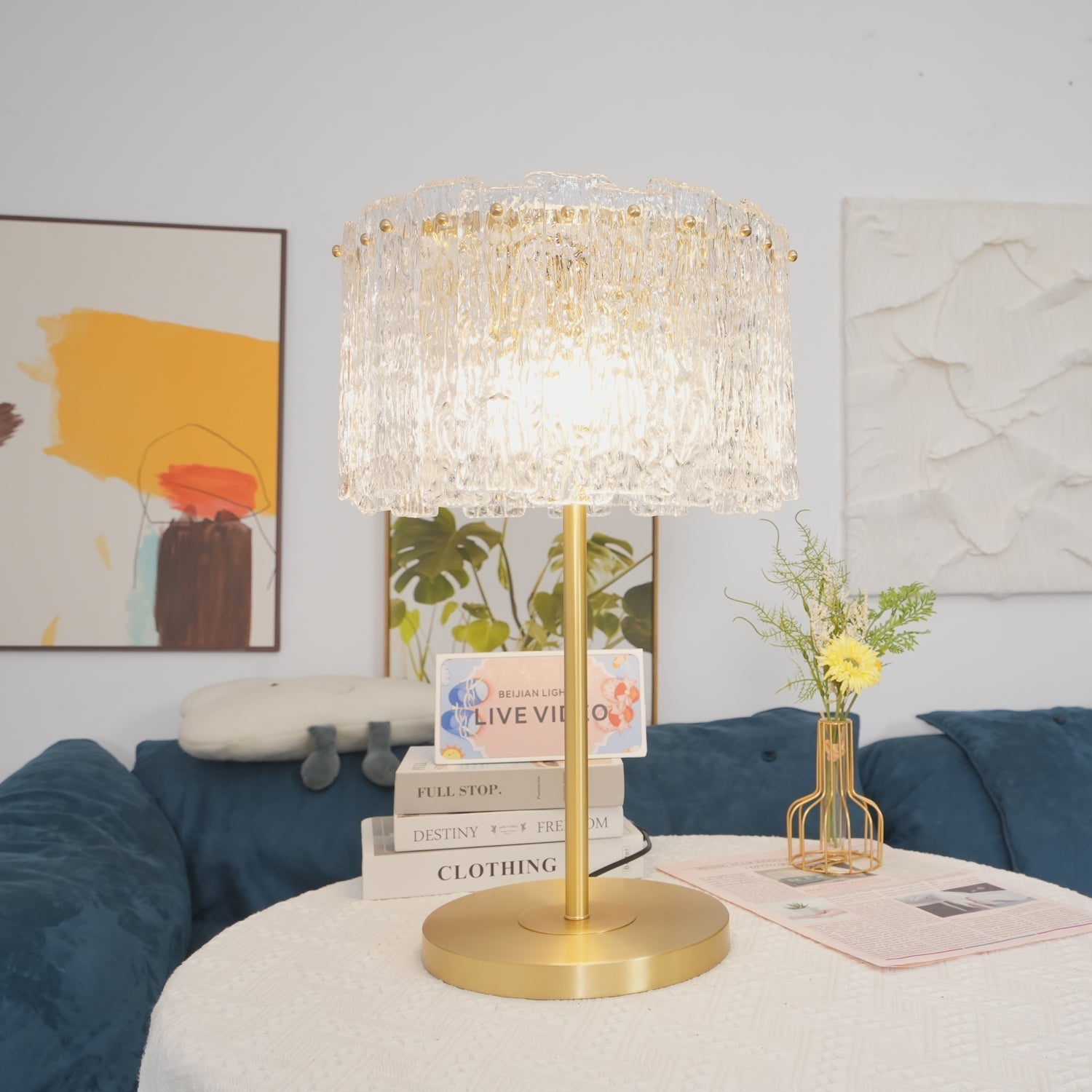 Erliren Crystal Table Lamp - Neutralighting
