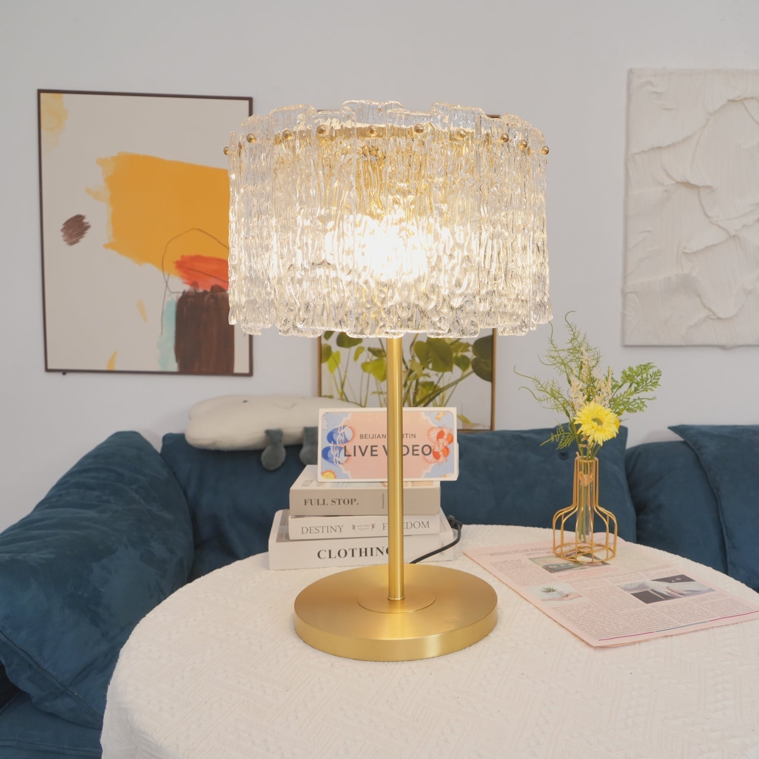 Erliren Crystal Table Lamp - Neutralighting