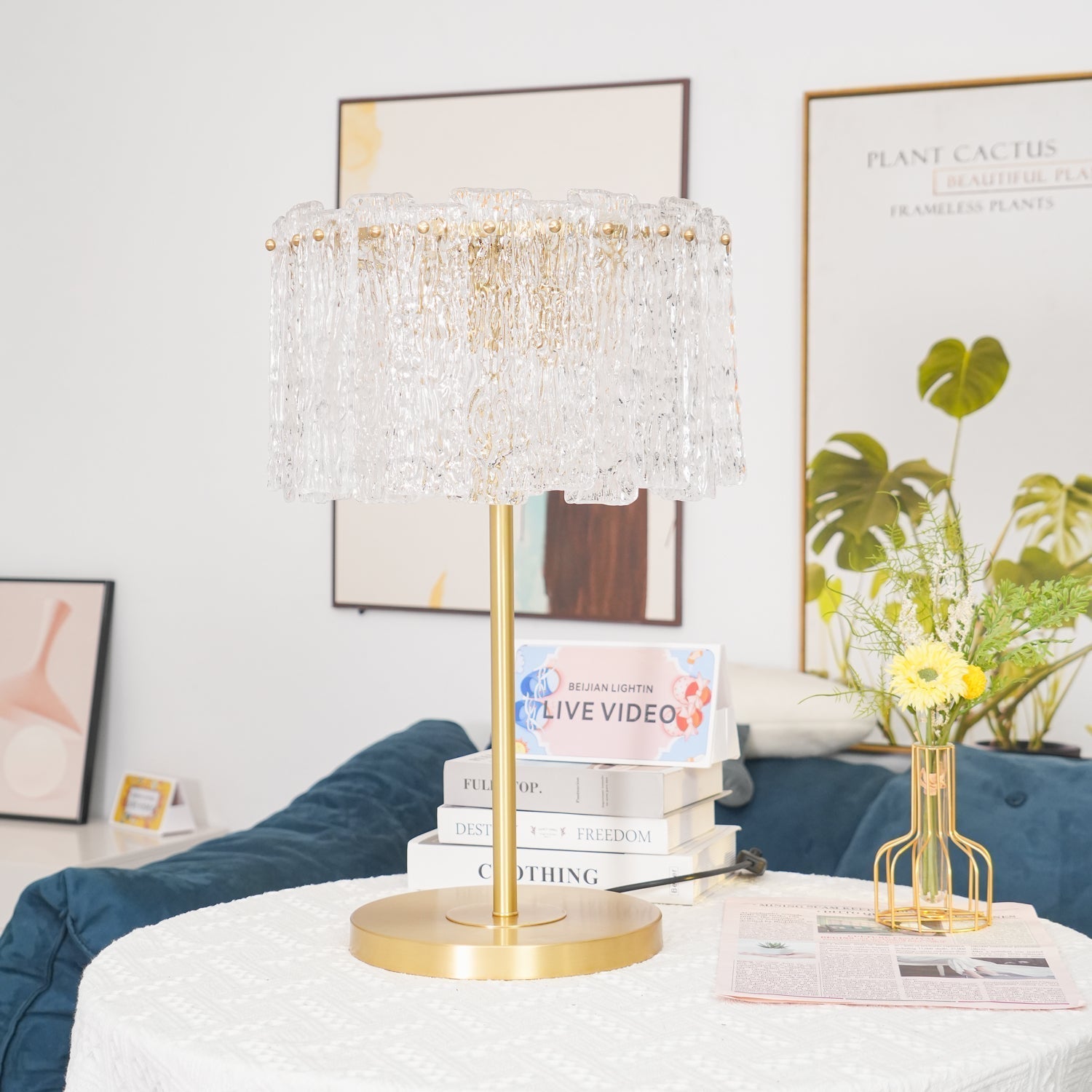 Erliren Crystal Table Lamp - Neutralighting
