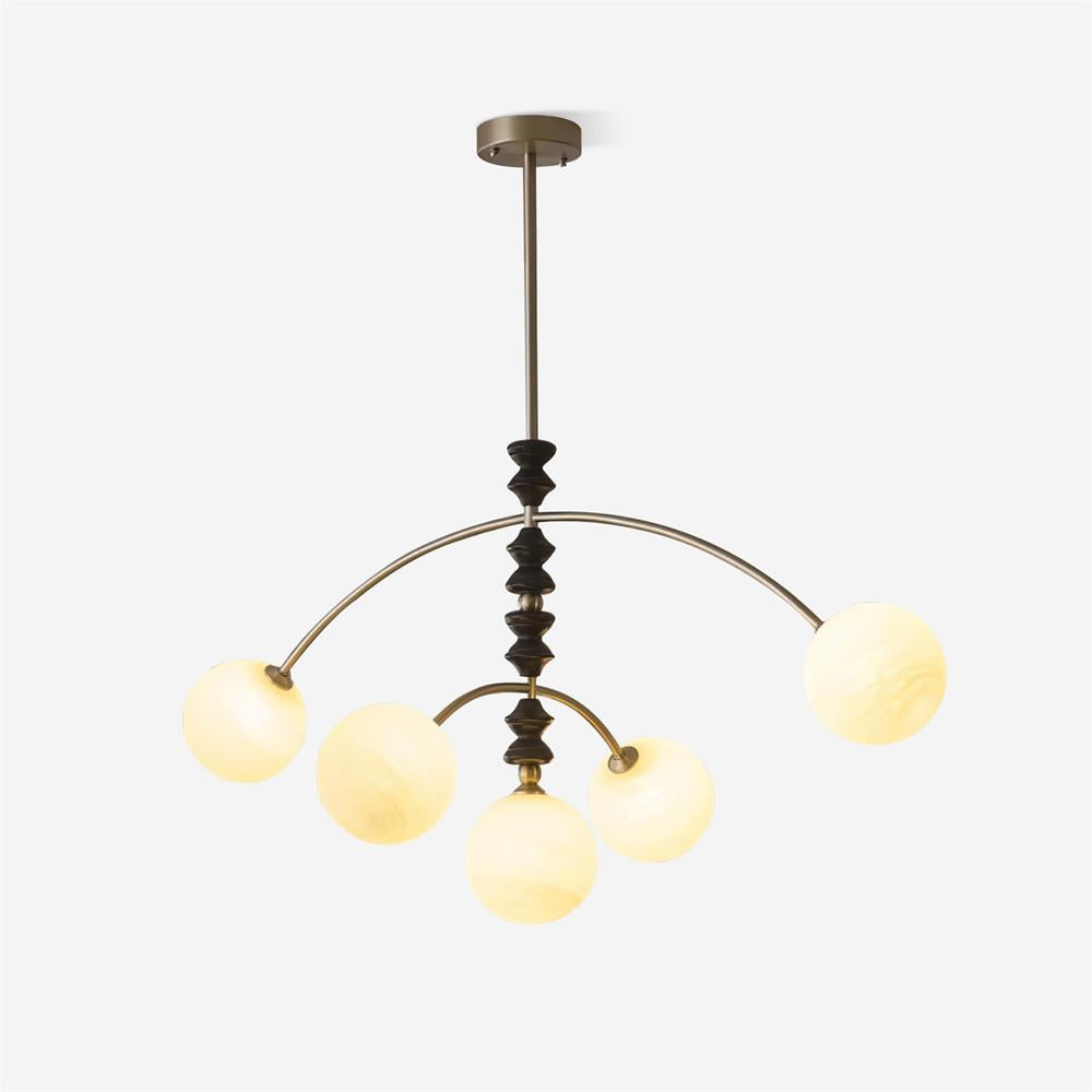 Veyra Chandelier Imitation Alabaster - Neutralighting
