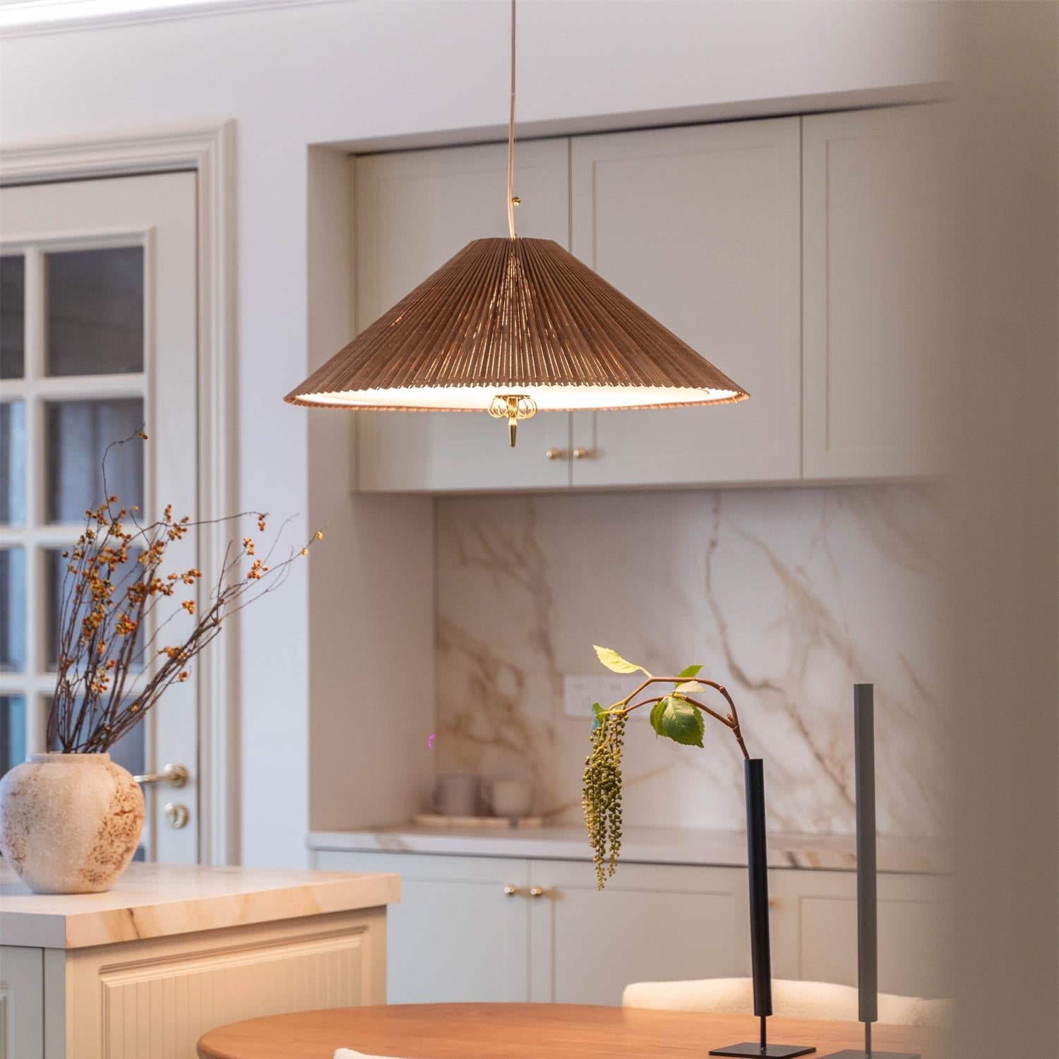 Feyla Natural Woven Pendant Lamp - Neutralighting