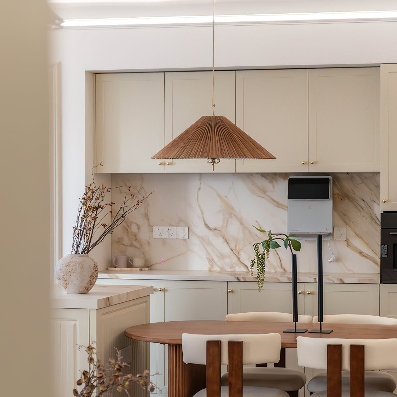Feyla Natural Woven Pendant Lamp - Neutralighting