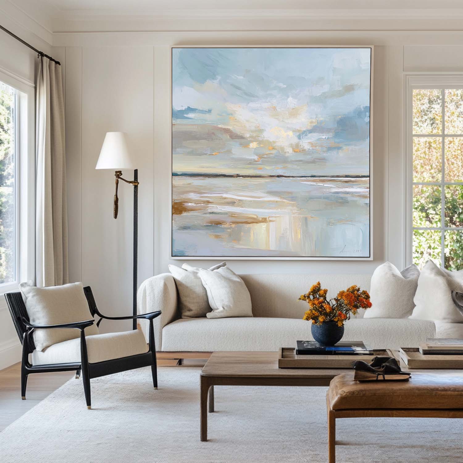 Modern Abstract Painting ABAS299 - Neutralighting