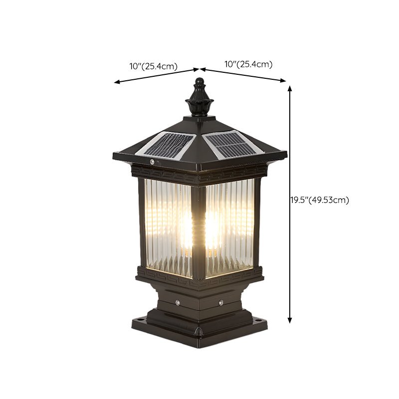 Ray Vintage Classic Lantern Solar Outdoor Light - Neutralighting