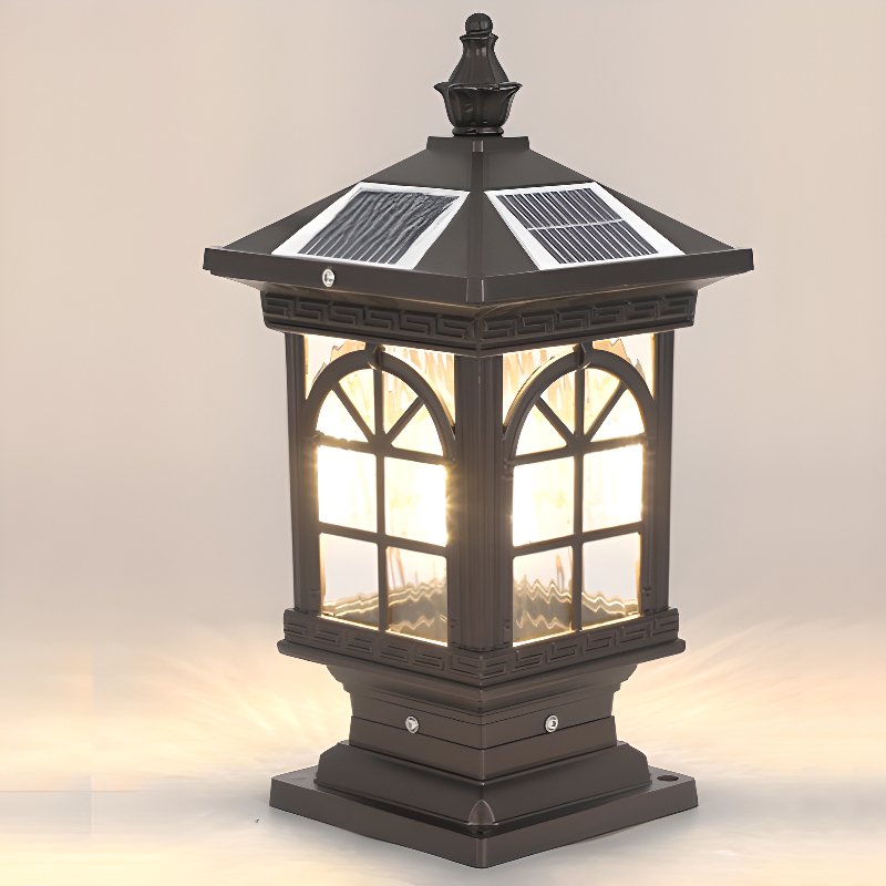 Ray Vintage Classic Lantern Solar Outdoor Light - Neutralighting