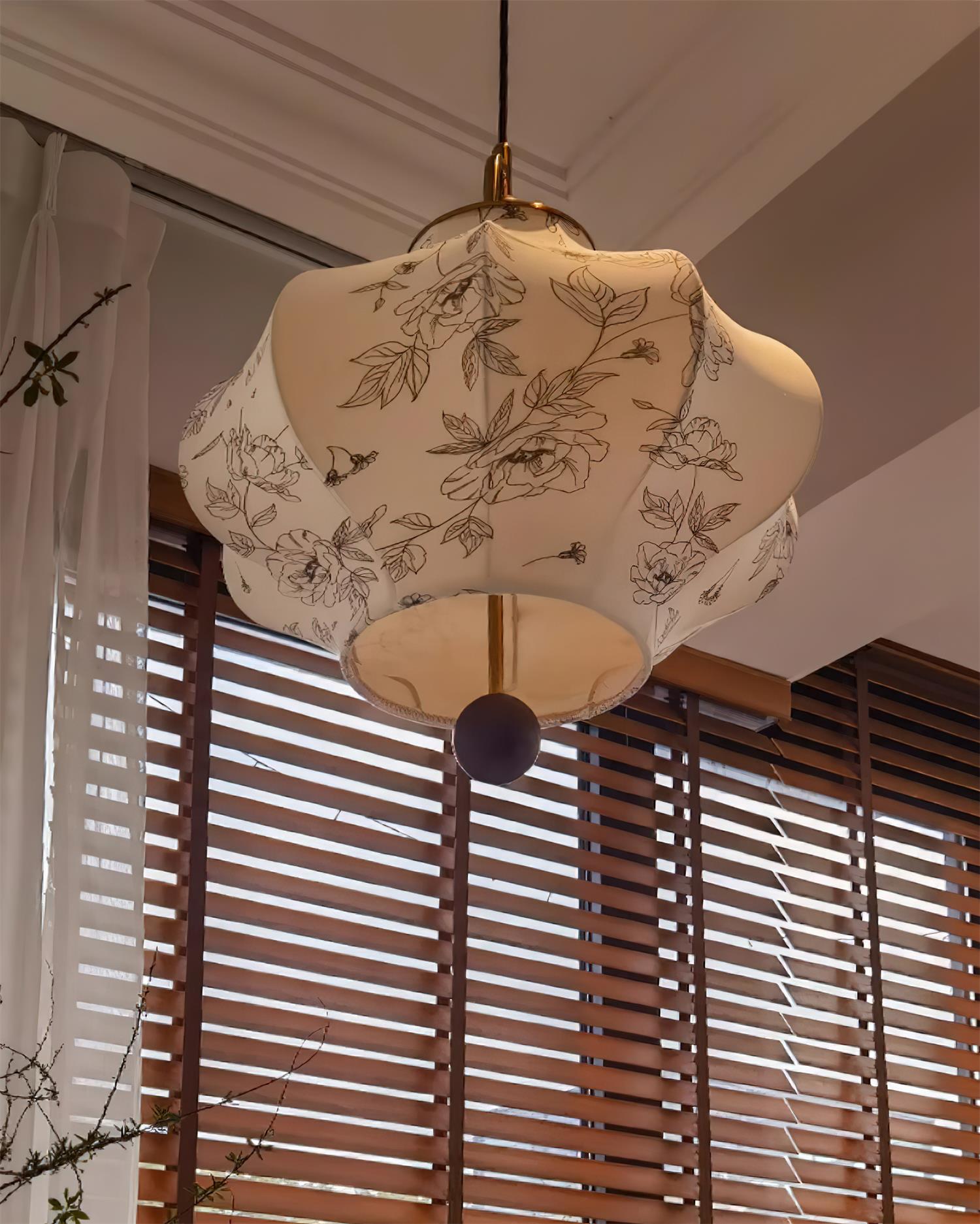 Calira Fabric Pendant Lamp - Neutralighting