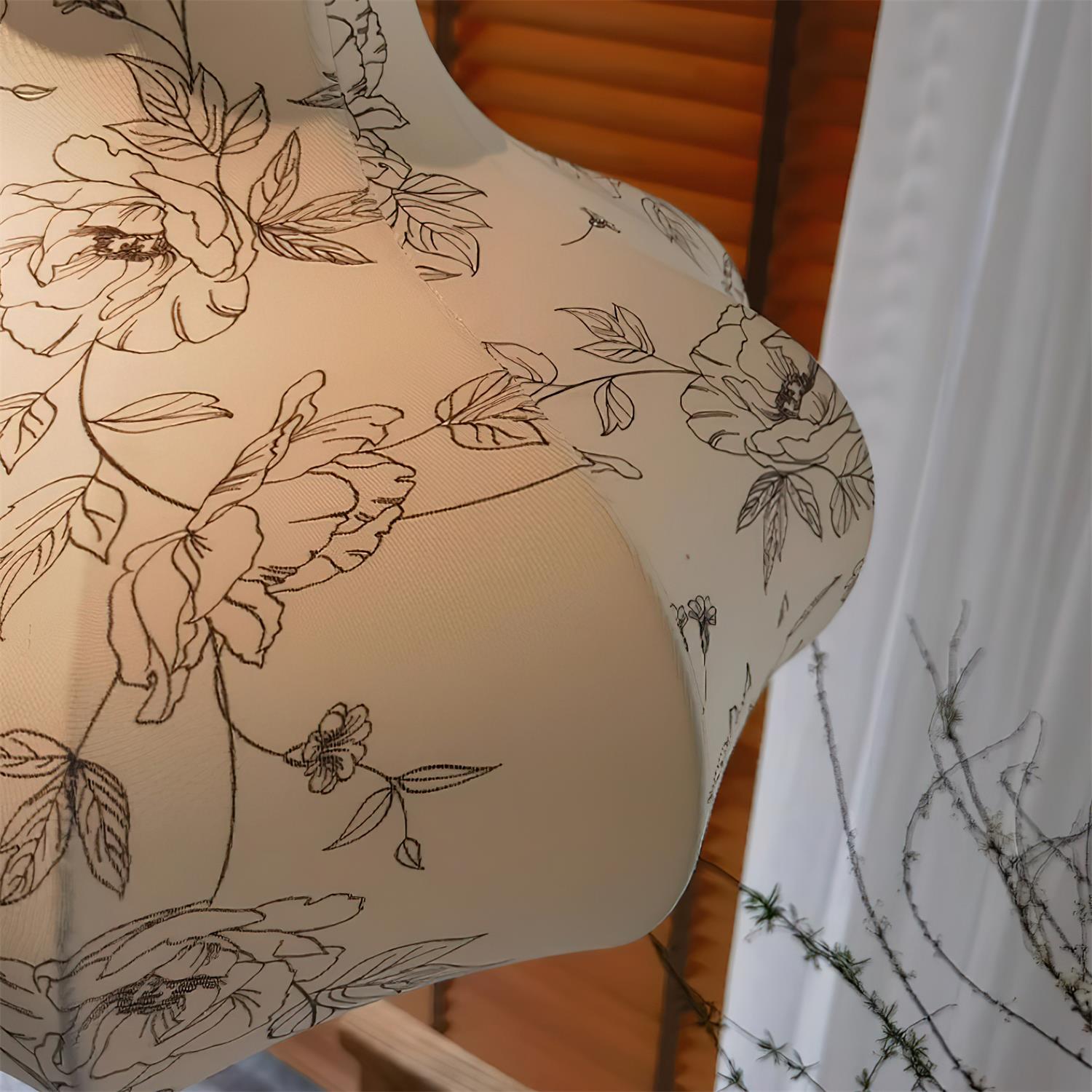Calira Fabric Pendant Lamp - Neutralighting