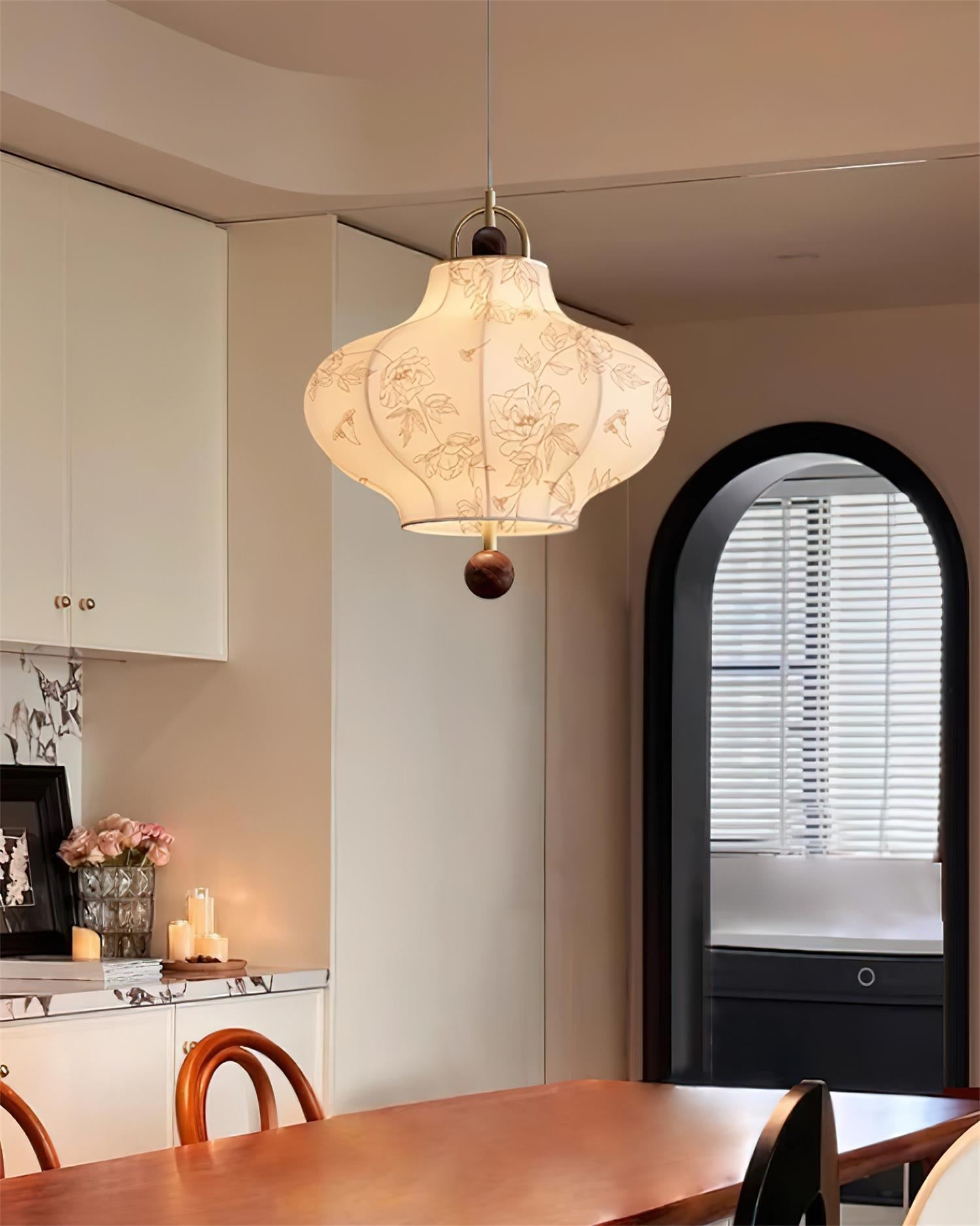 Calira Fabric Pendant Lamp - Neutralighting