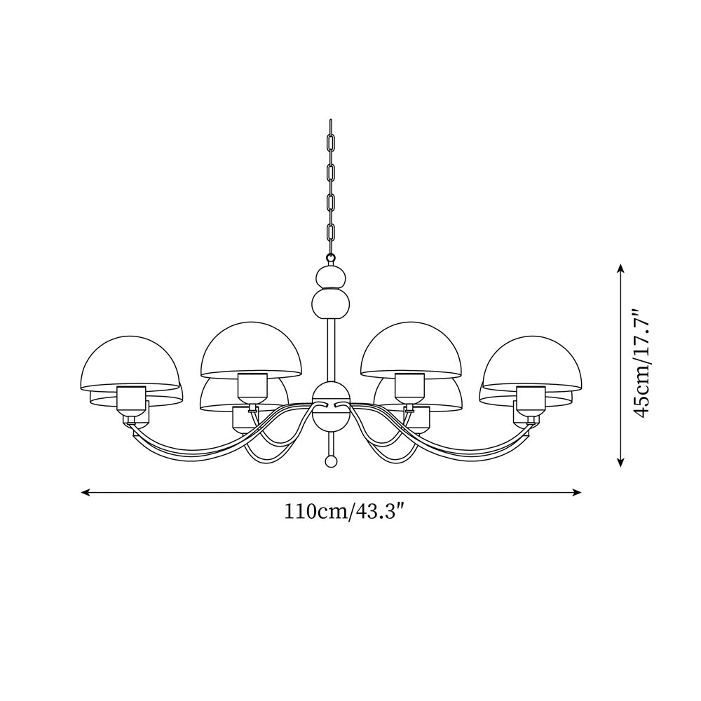 Elviana Chandelier - Neutralighting