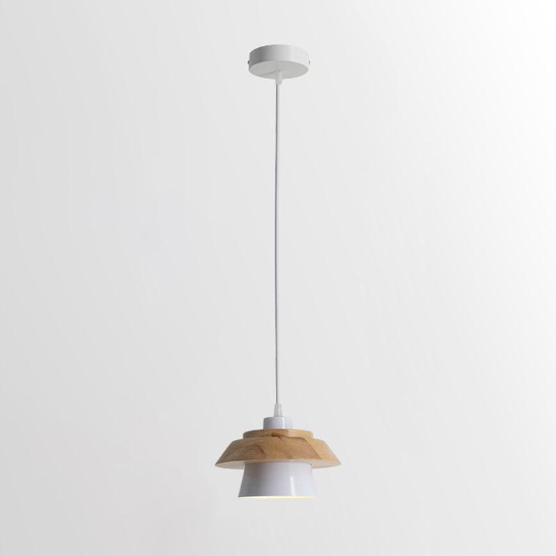 Arisha Modern Metal/Wood Pendant Light, Multi Color - Neutralighting