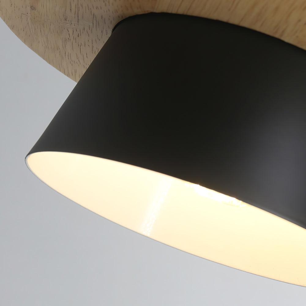 Arisha Modern Metal/Wood Pendant Light, Multi Color - Neutralighting